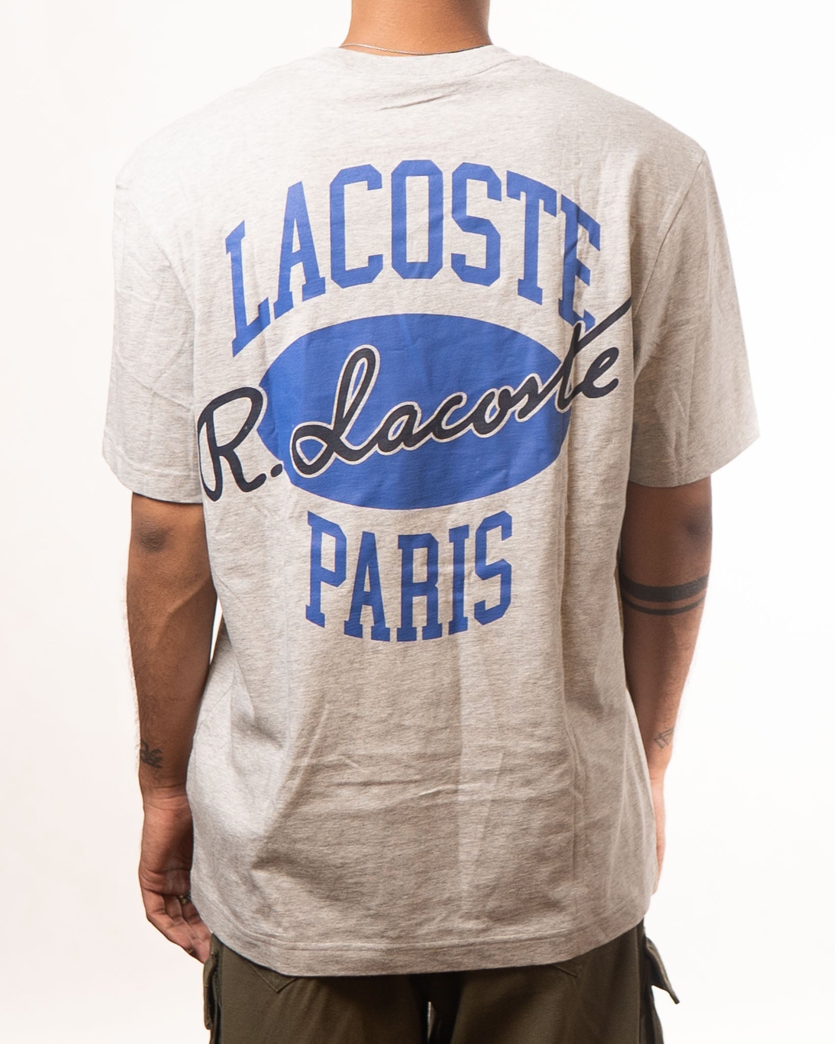 Lacoste Grey Crewneck Tshirt - view 3