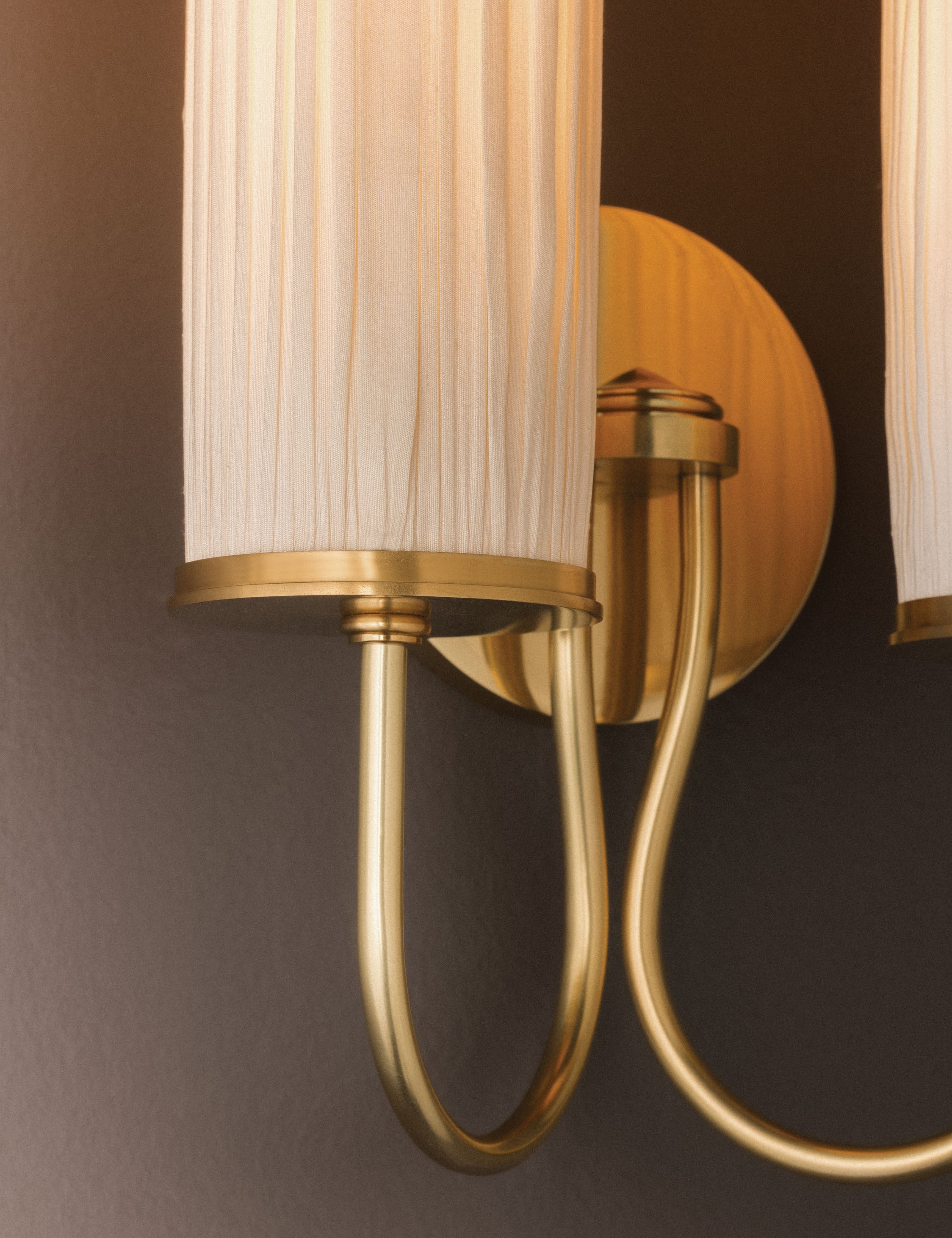 Lulu and Georgia Deni Sconce – Aged Brass - view 6