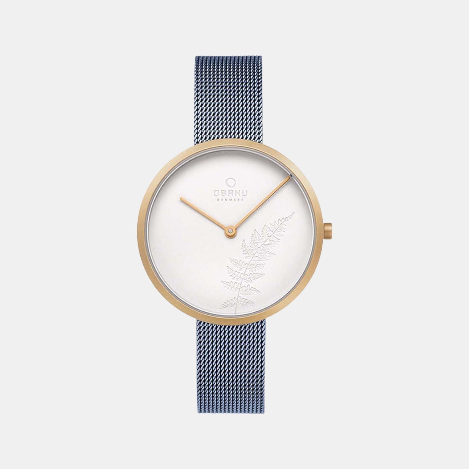 Obaku Hassel Lille Women Quartz White Dial Analog Stainless Steel Watch V219LXVHMA