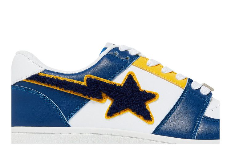 A Bathing Ape Bape Sta Low Patched Navy - view 2