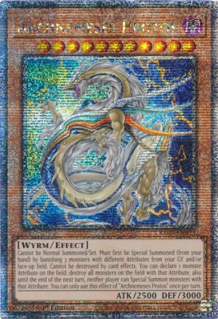 Yu-Gi-Oh! Archnemeses Protos - RA03-EN023 - Quarter Century Secret Rare - 1st Edition