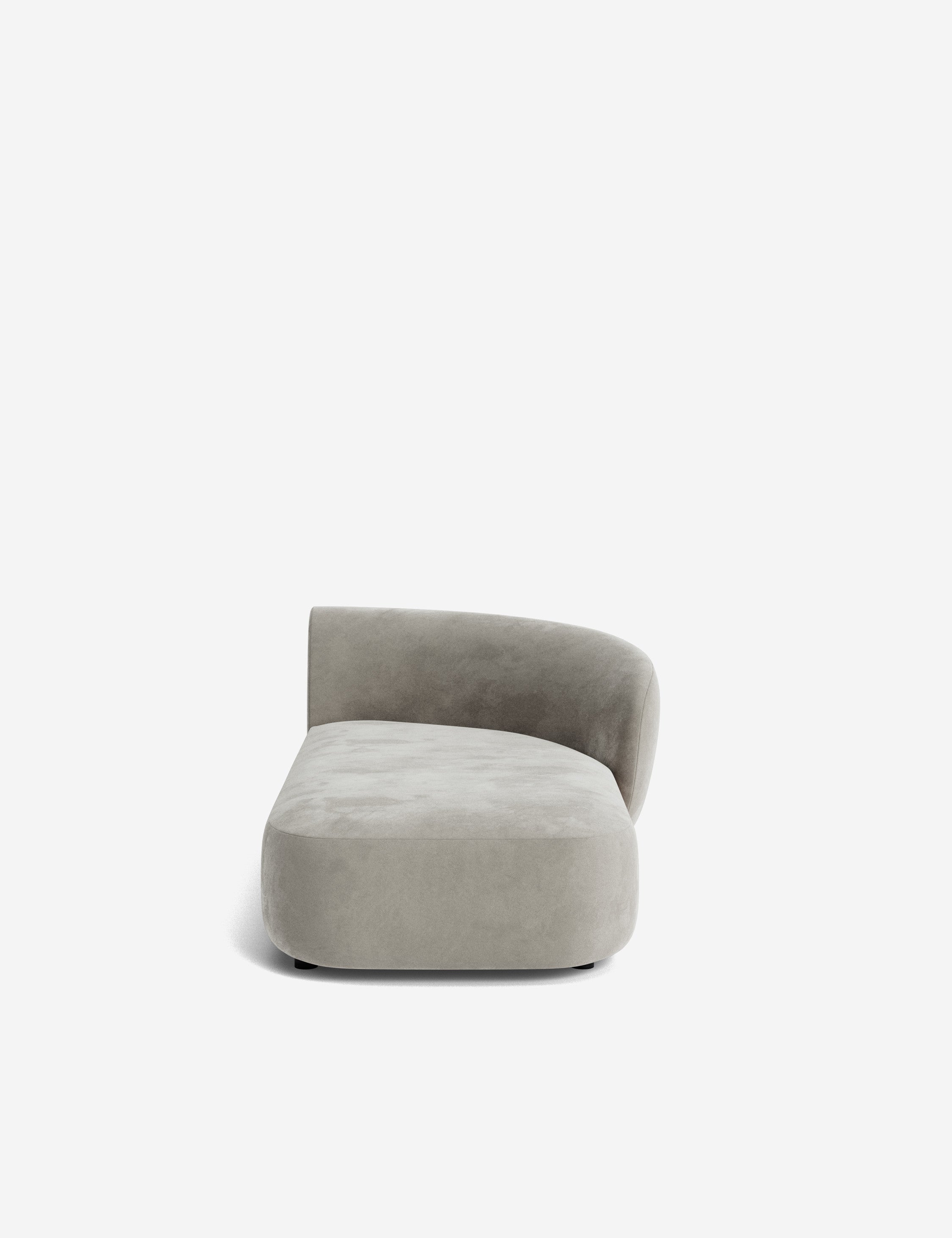 Lulu and Georgia Claret Modular Right Chaise - view 206