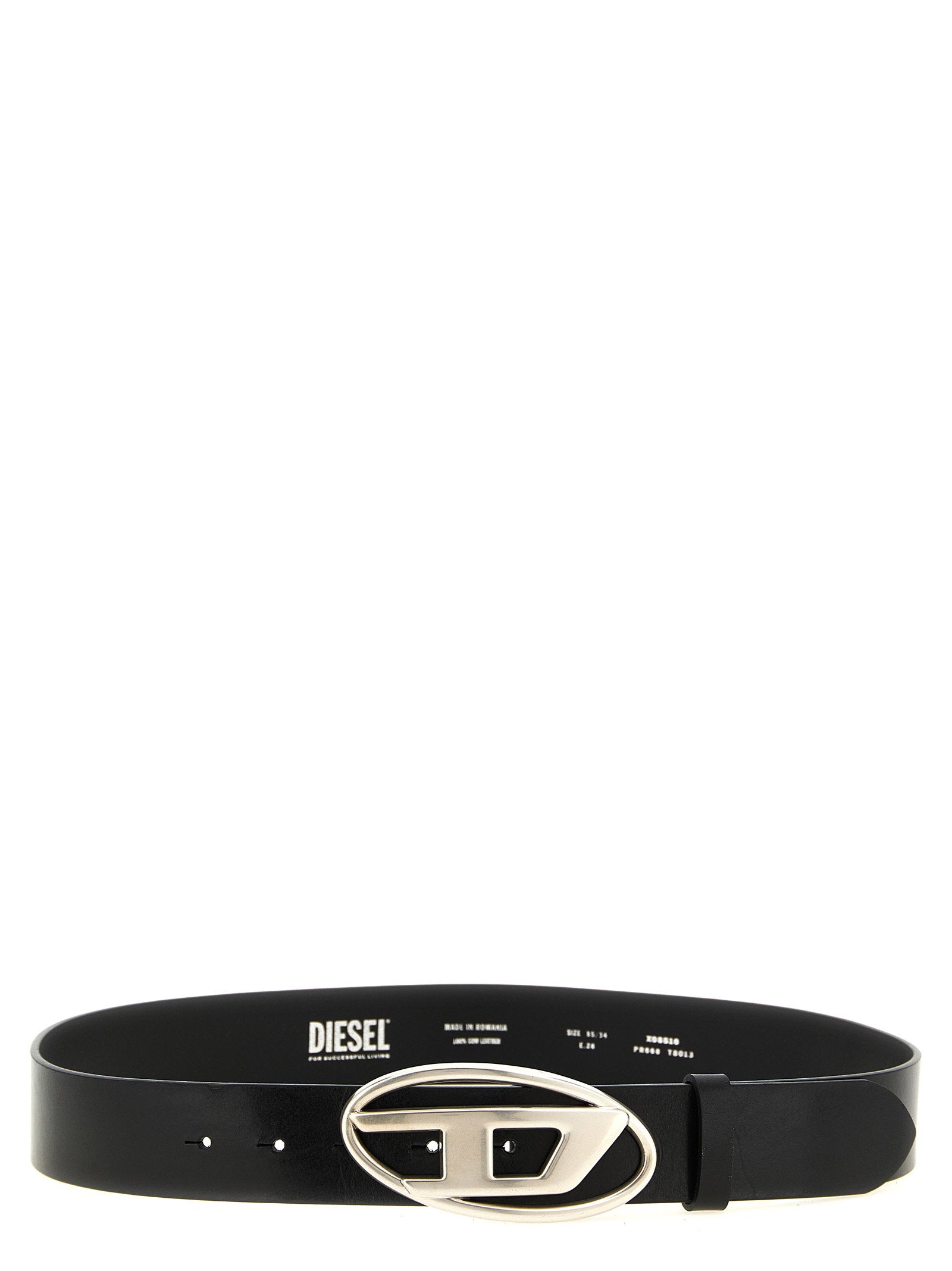 Diesel D Logo Belt – 100% cow leather