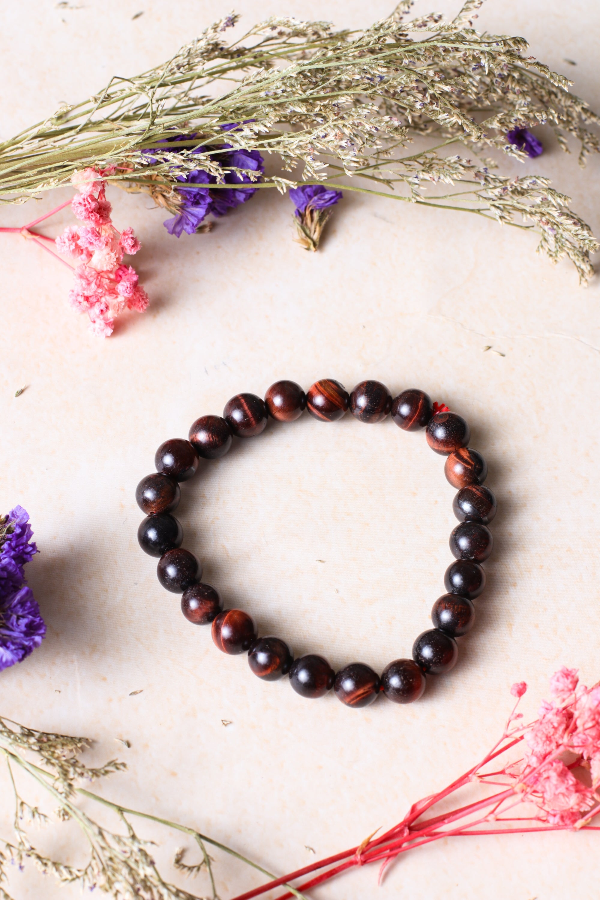 Studio Vaidik Red Tiger Eye Bracelet - view 2