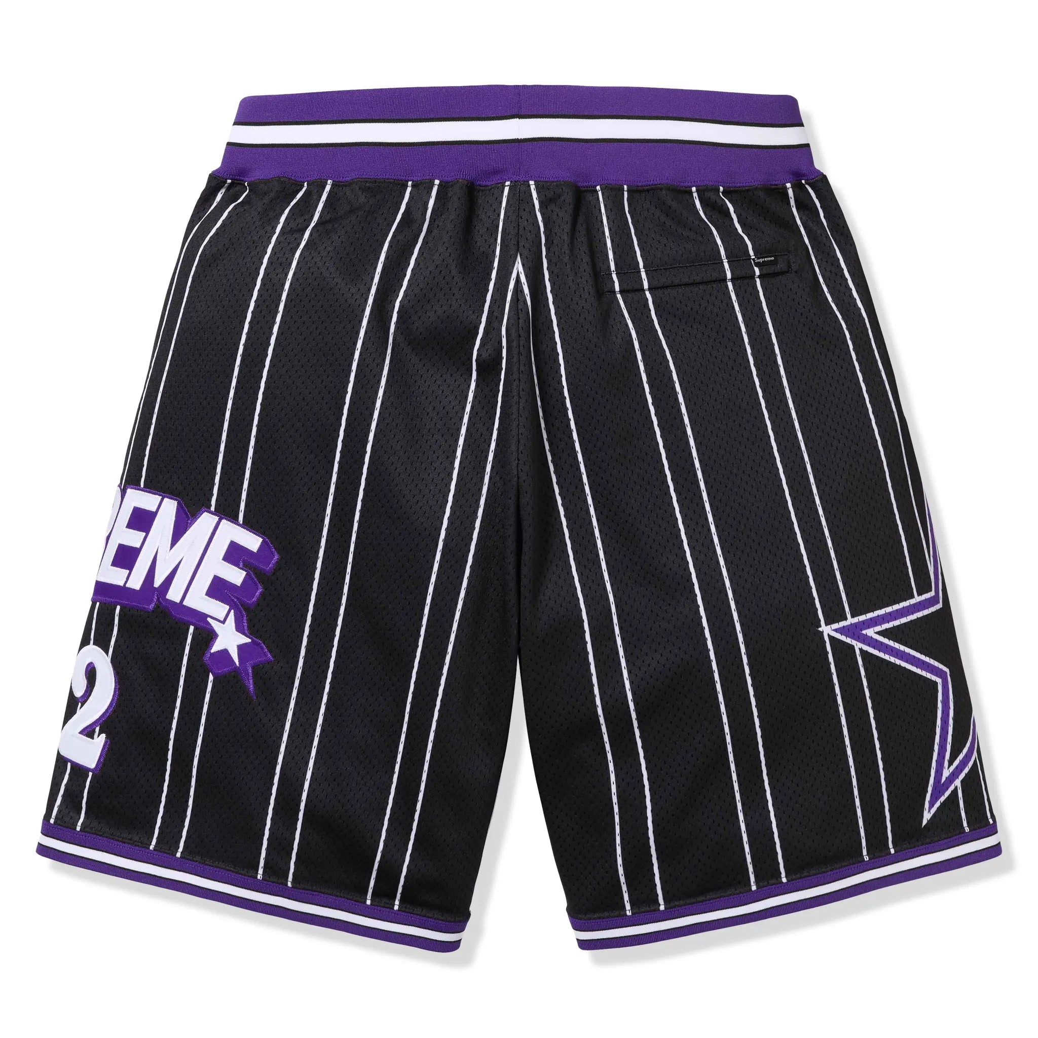 Supreme Star Basketball Black Shorts - view 2