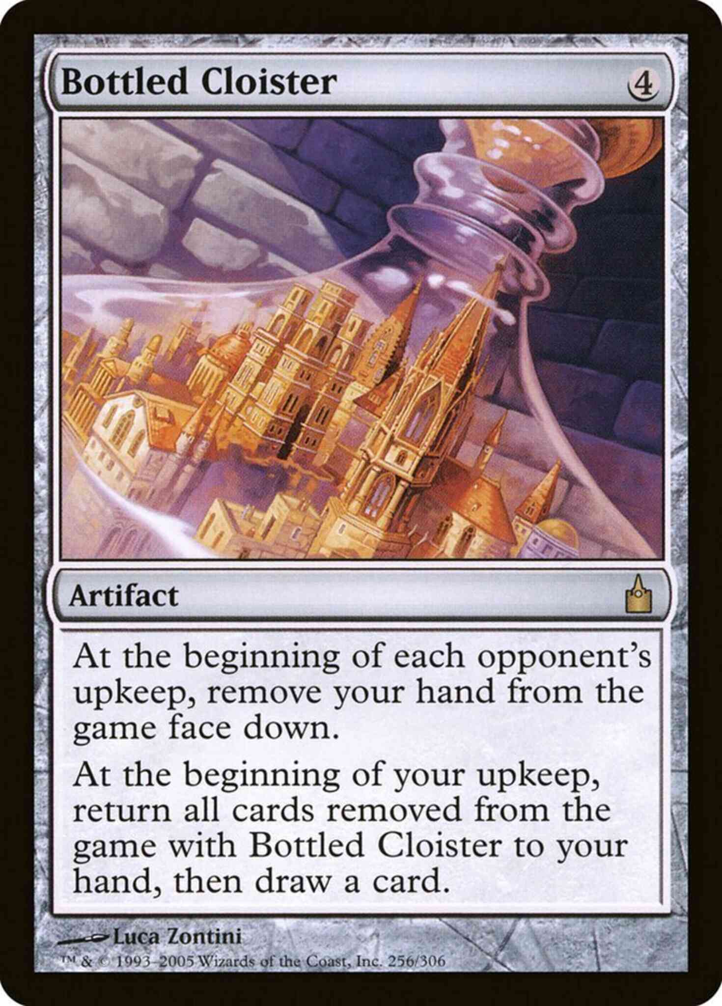 Bottled cloister 256 – Magic Bottled Cloister [256] [Ravnica City Of Guilds] [Non-Foil]