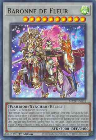 Yu-Gi-Oh! Baronne de Fleur - MAZE-EN051 - Ultra Rare - 1st Edition
