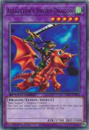 Yu-Gi-Oh! Alligator's Sword Dragon - SBC1-ENB23 - Common - 1st Edition