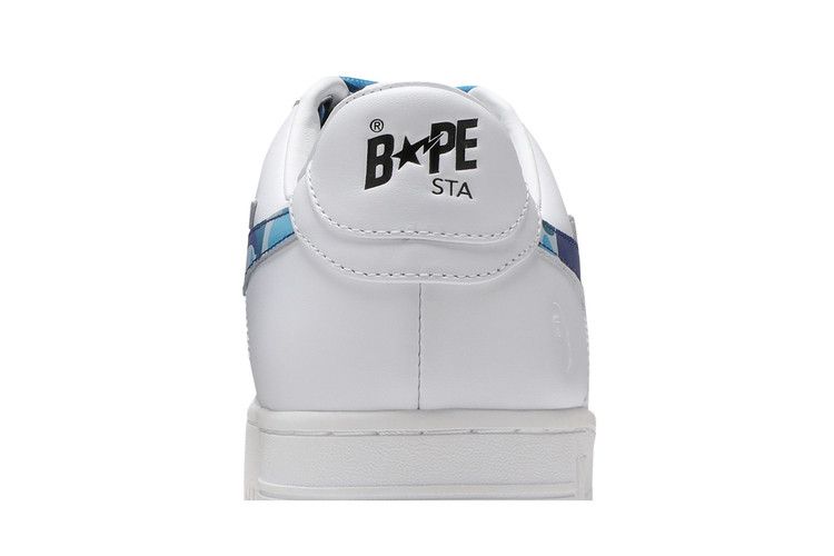 A Bathing Ape Bape Sta Low White ABC Camo Blue (2021) - view 7