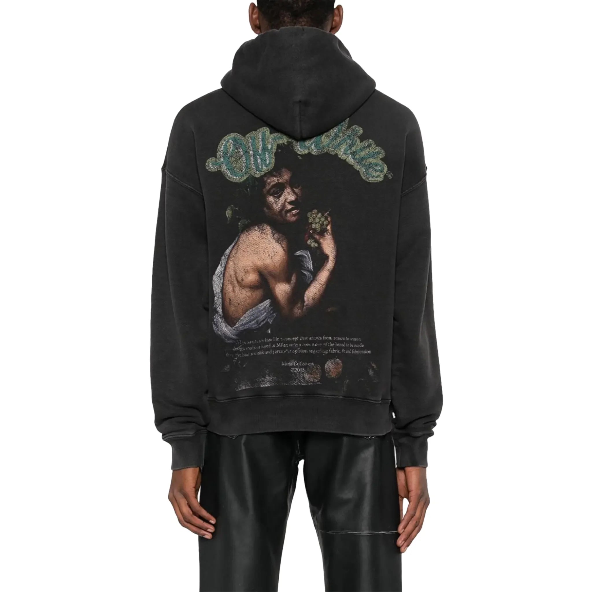 Off-White Bacchus Skate Black Hoodie - view 2