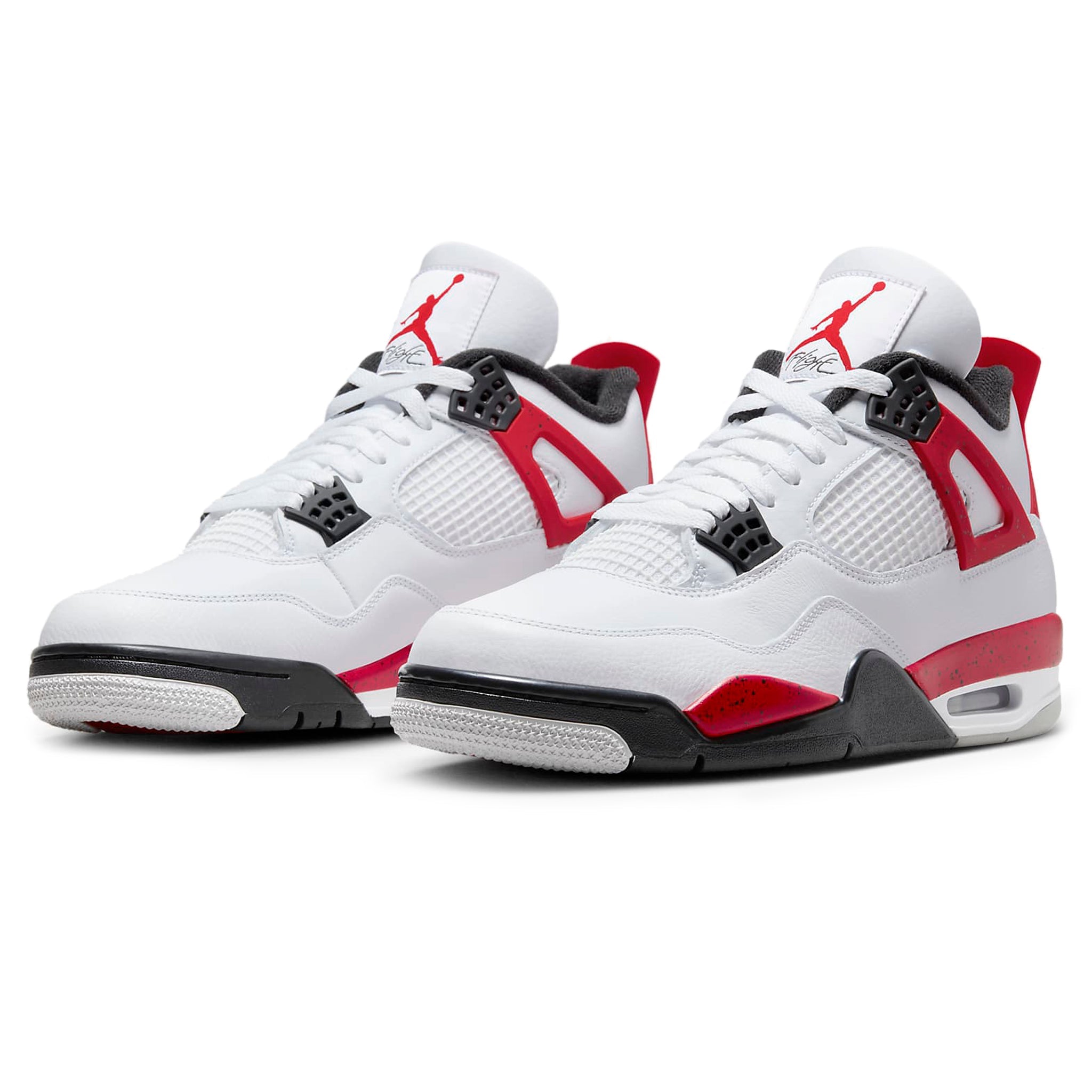 Air Jordan 4 Retro Red Cement (2023) – White - view 2