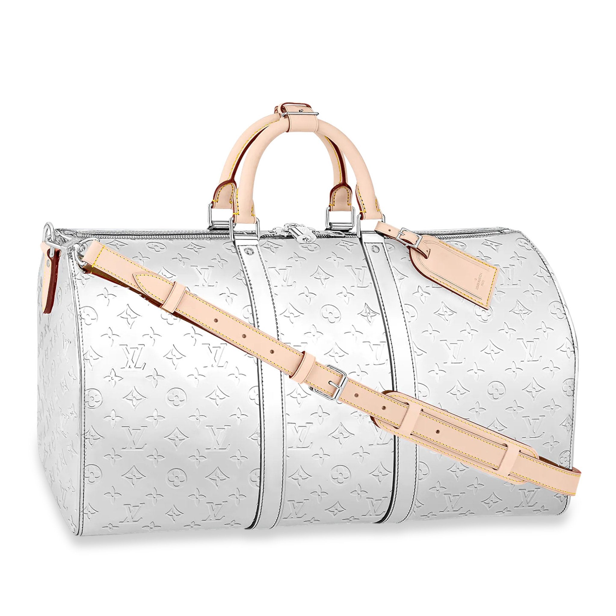 Louis Vuitton Monogram Mirror Keepall 50 – Grey