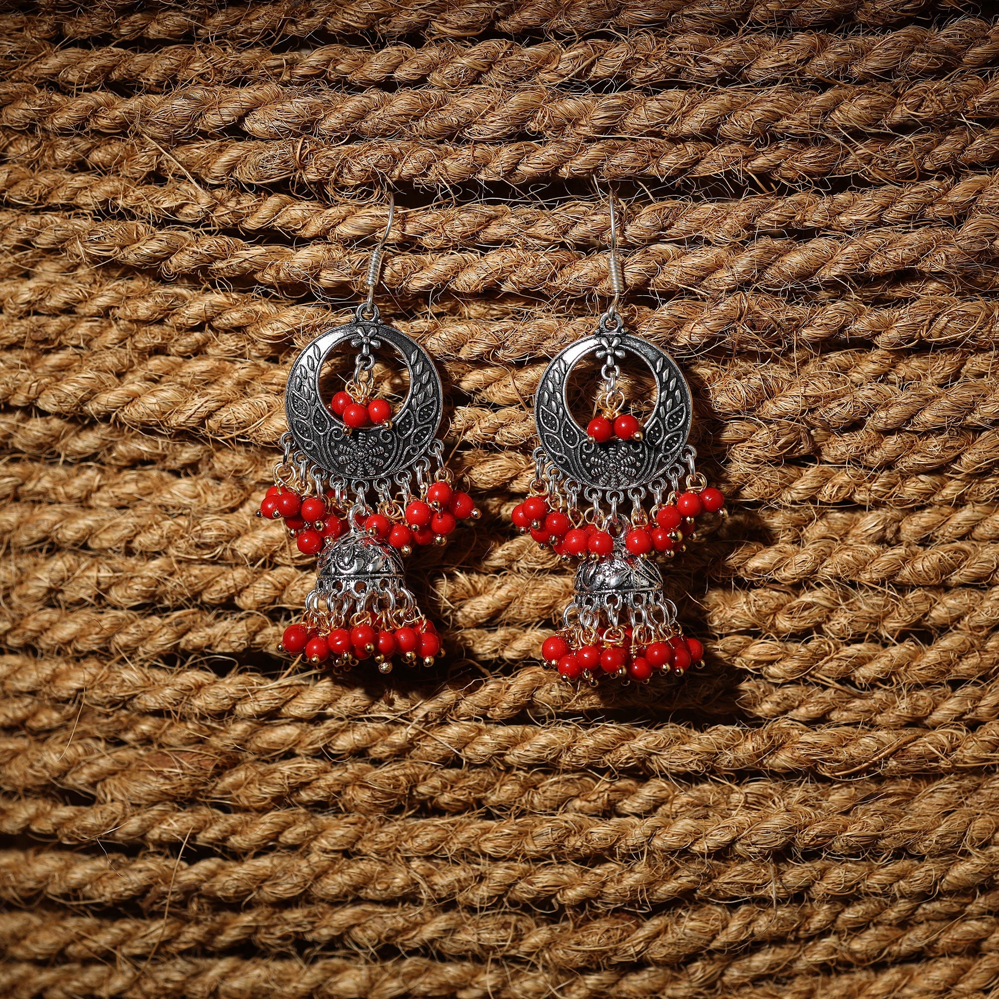 JALPARI Ayaat Handcrafted GS Beaded Earrings