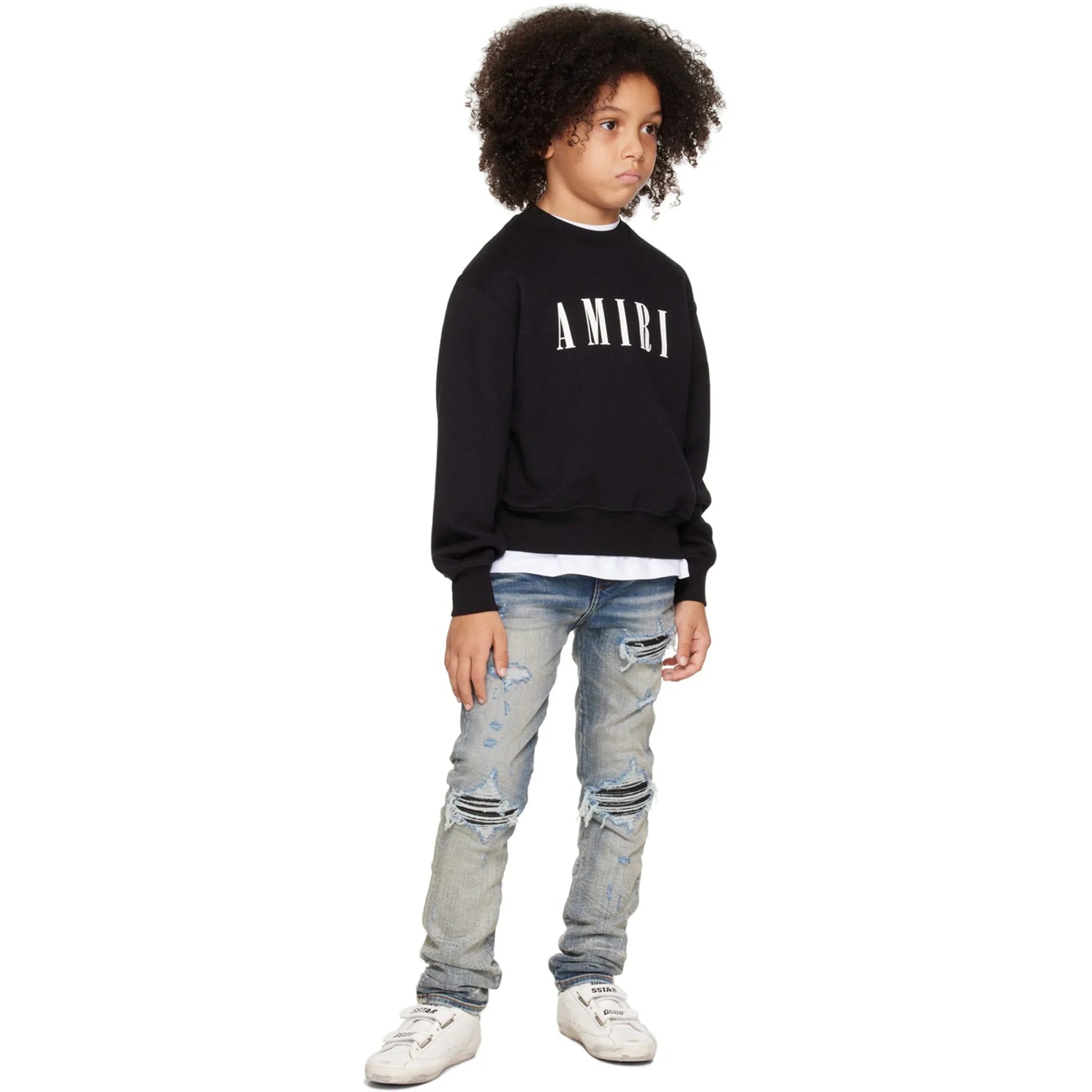 Amiri Kids MX1 Clay Indigo Jeans - view 5