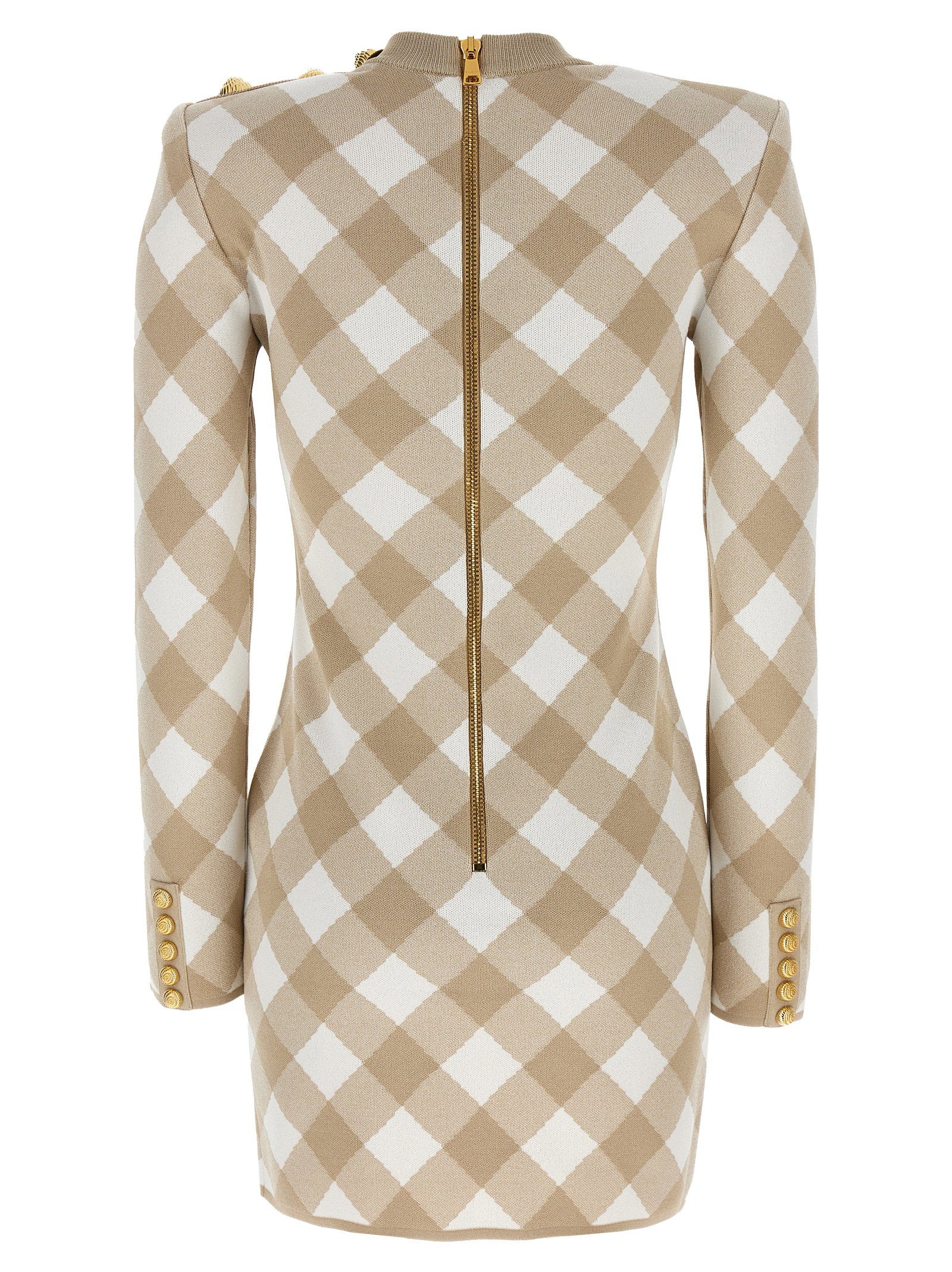 Balmain Vichy Dress - view 2