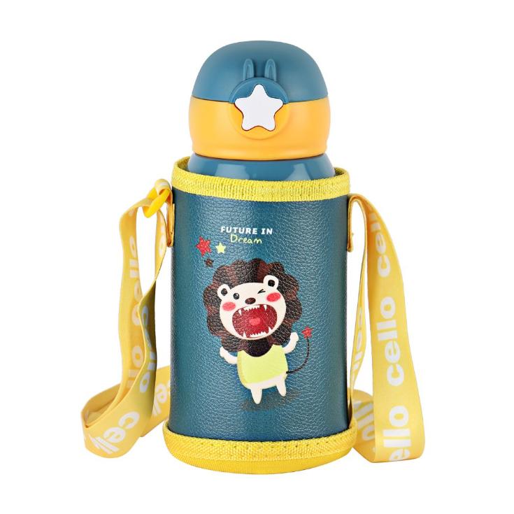 Cello Lucky Hot & Cold Stainless Steel Kids Water Bottle, 500ml - view 7