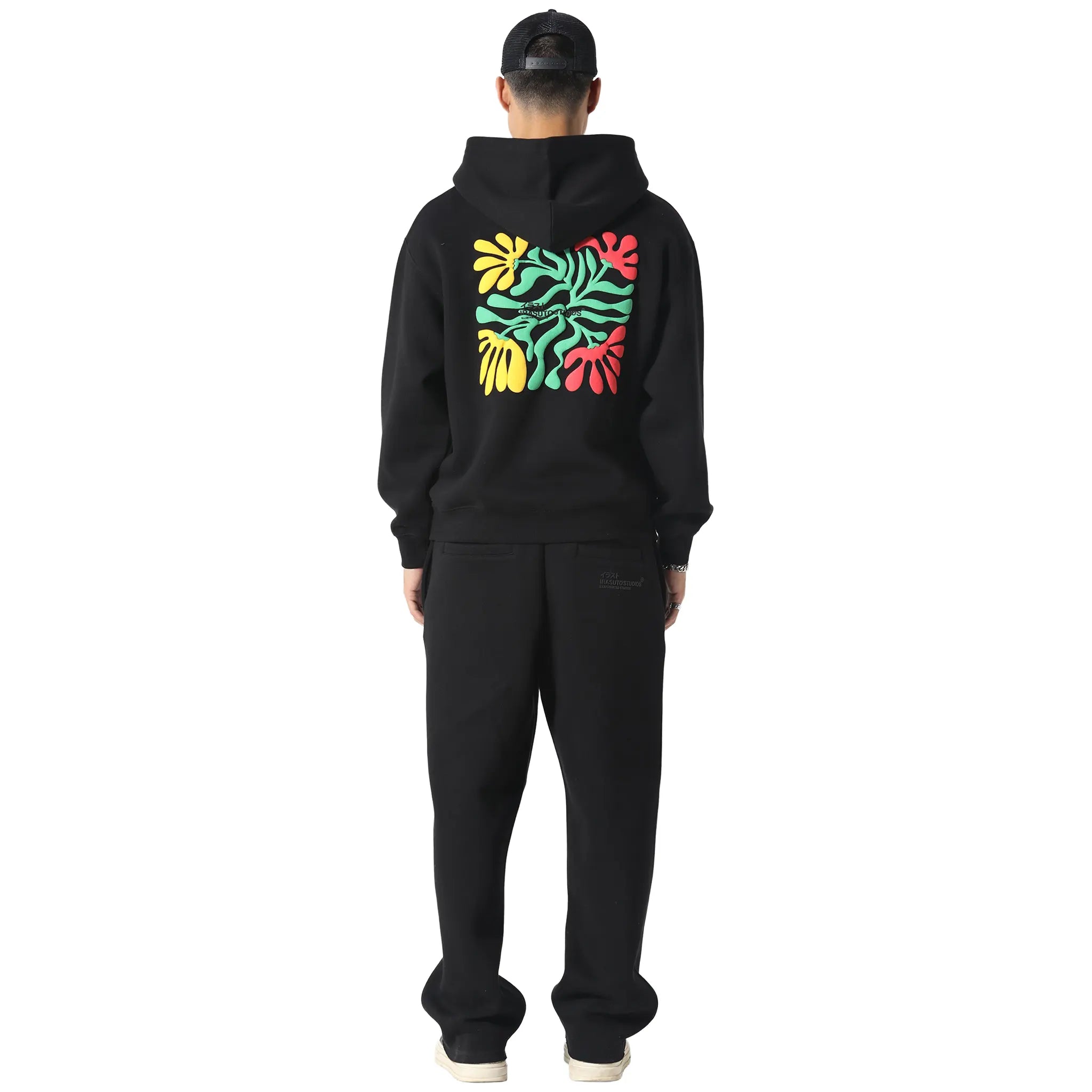 Irasuto Studios Zen Forest Black Hoodie - view 5