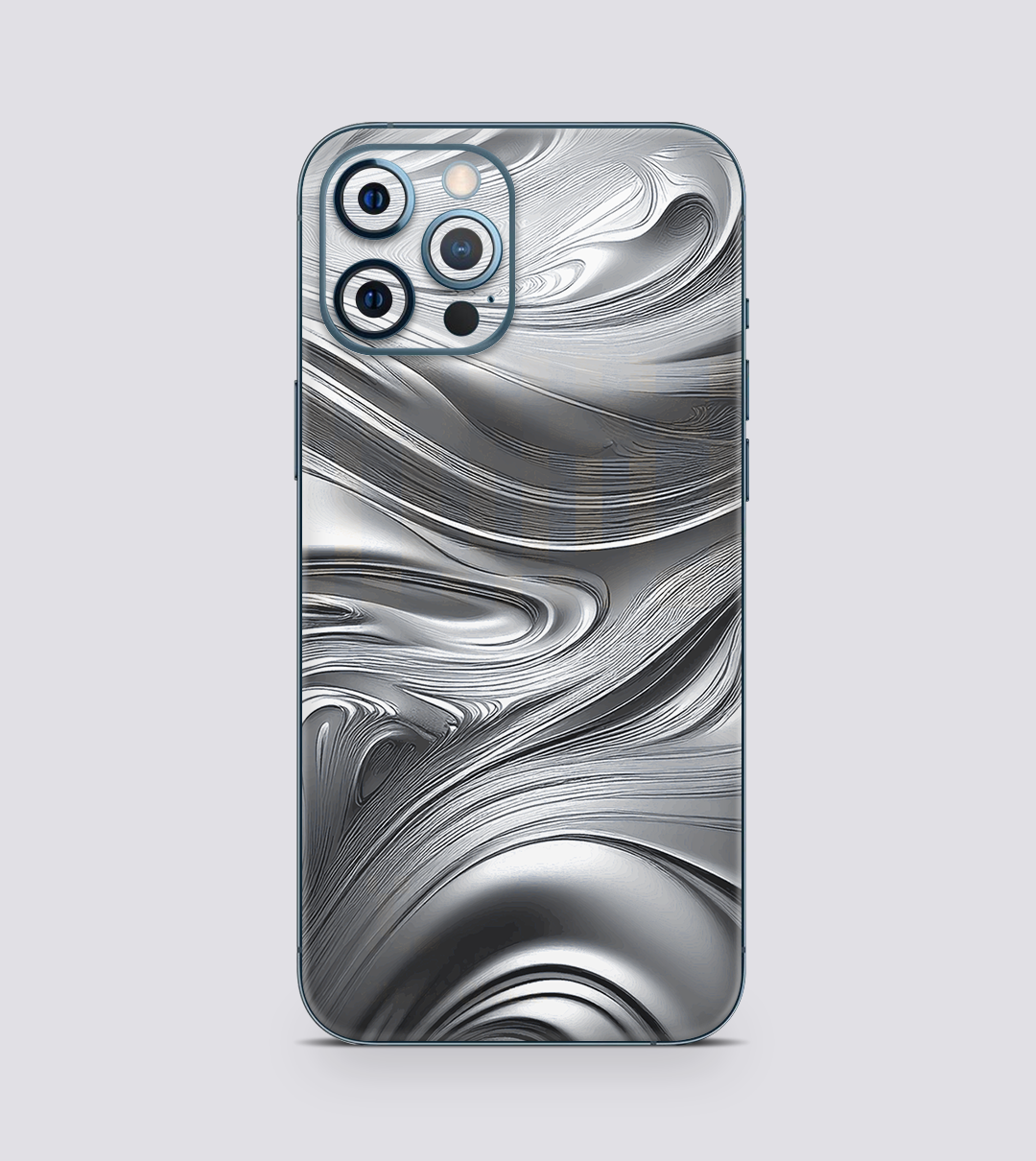 Apple iPhone 12 Pro Max Silver Swirl