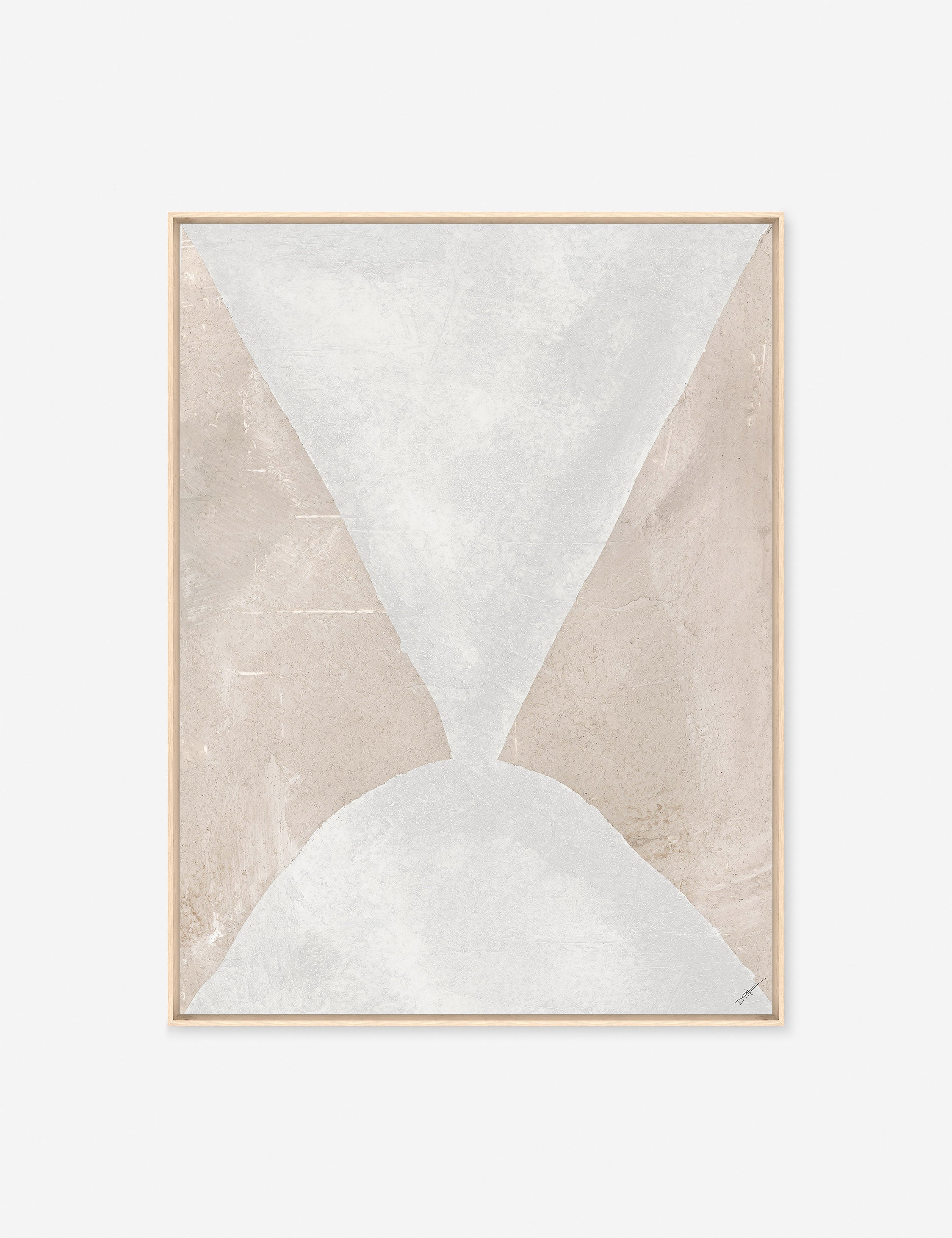 Lulu and Georgia Bone Texture Series I Wall Art by Dawn Sweitzer