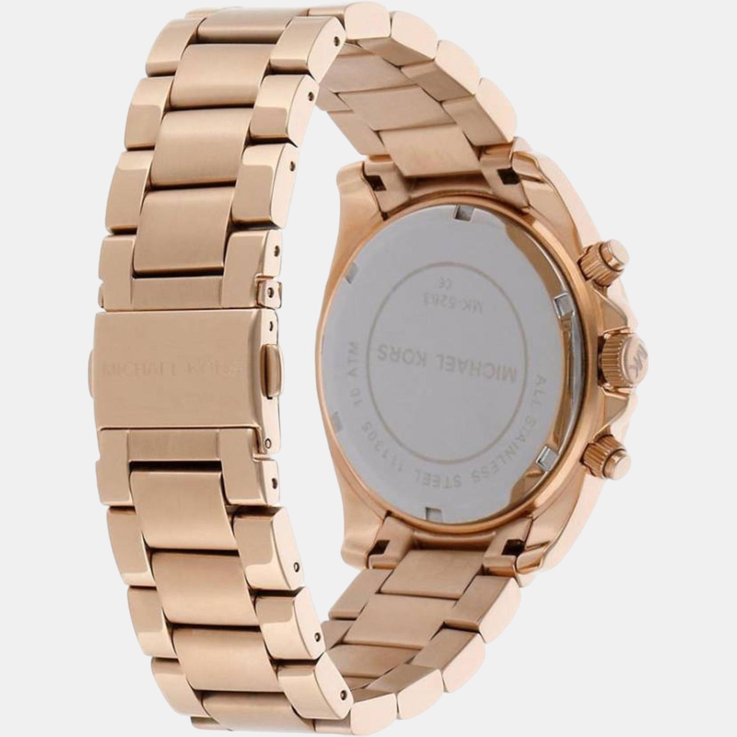 Michael Kors Blair Women Quartz Rose Gold Dial Chronograph Stainless Steel Watch MK5263 - view 2