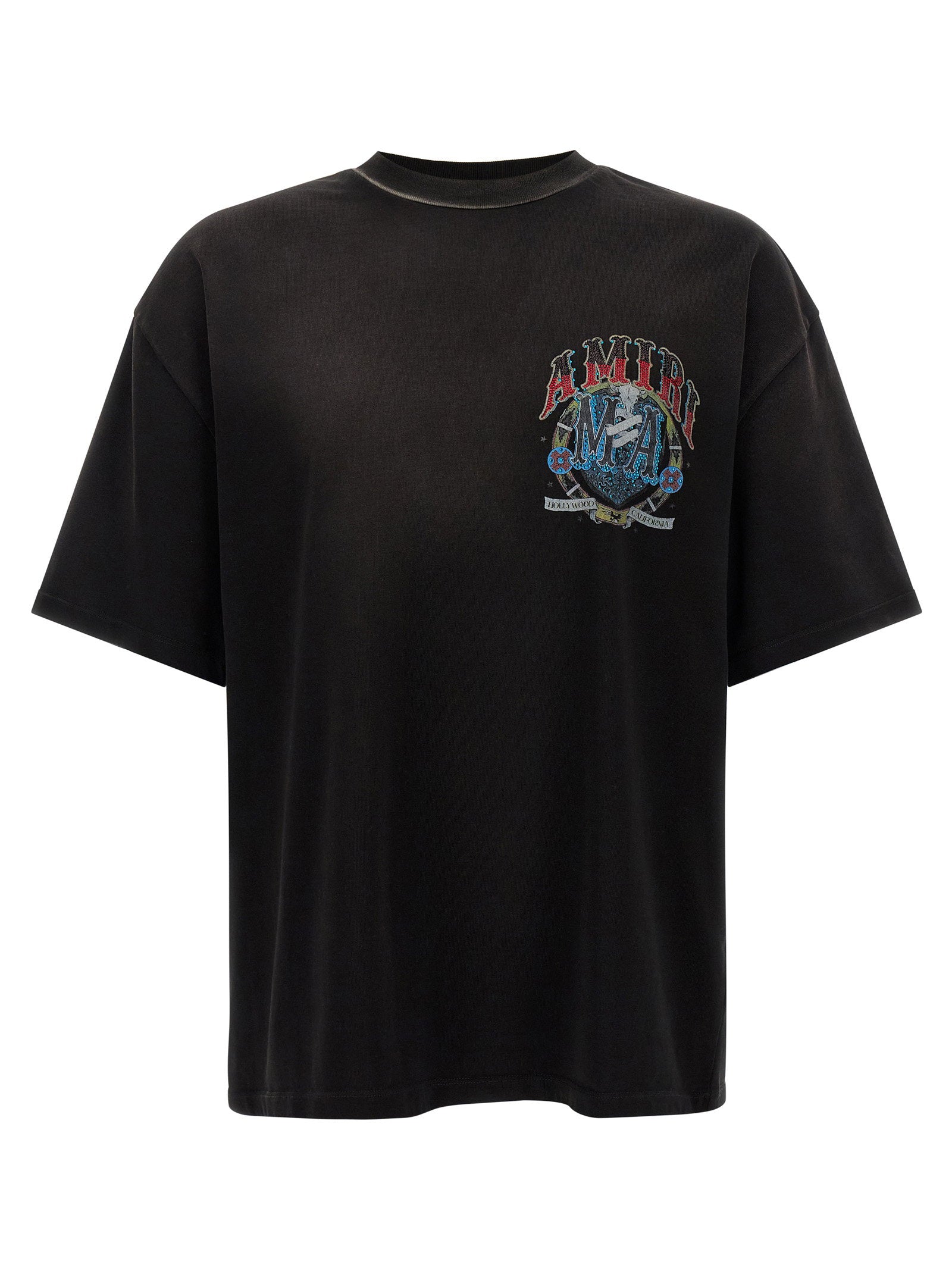 Amiri Crystal Hollywood T-shirt – 100% cotton