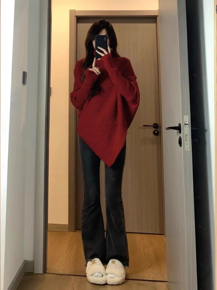 Alamode By Akanksha Sergio Woolen High Neck Sweater - view 3