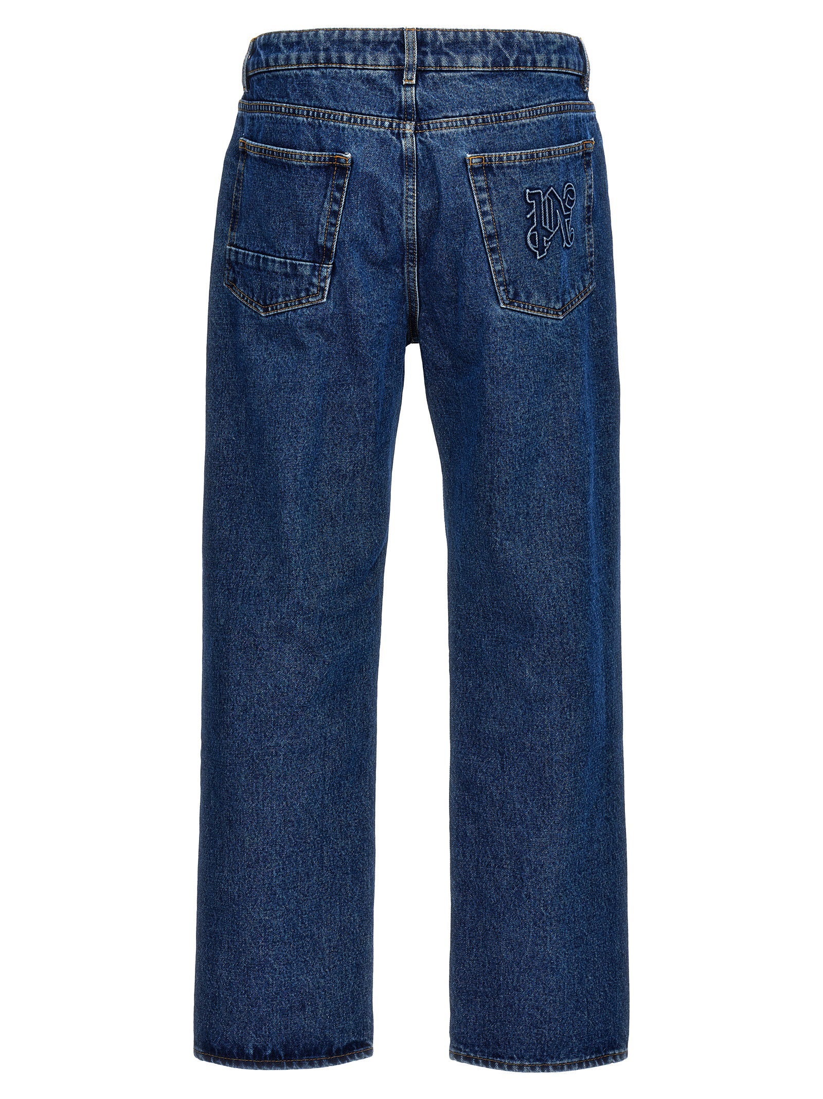 Palm Angels Lw Monogram Jeans – 100% cotton - view 2