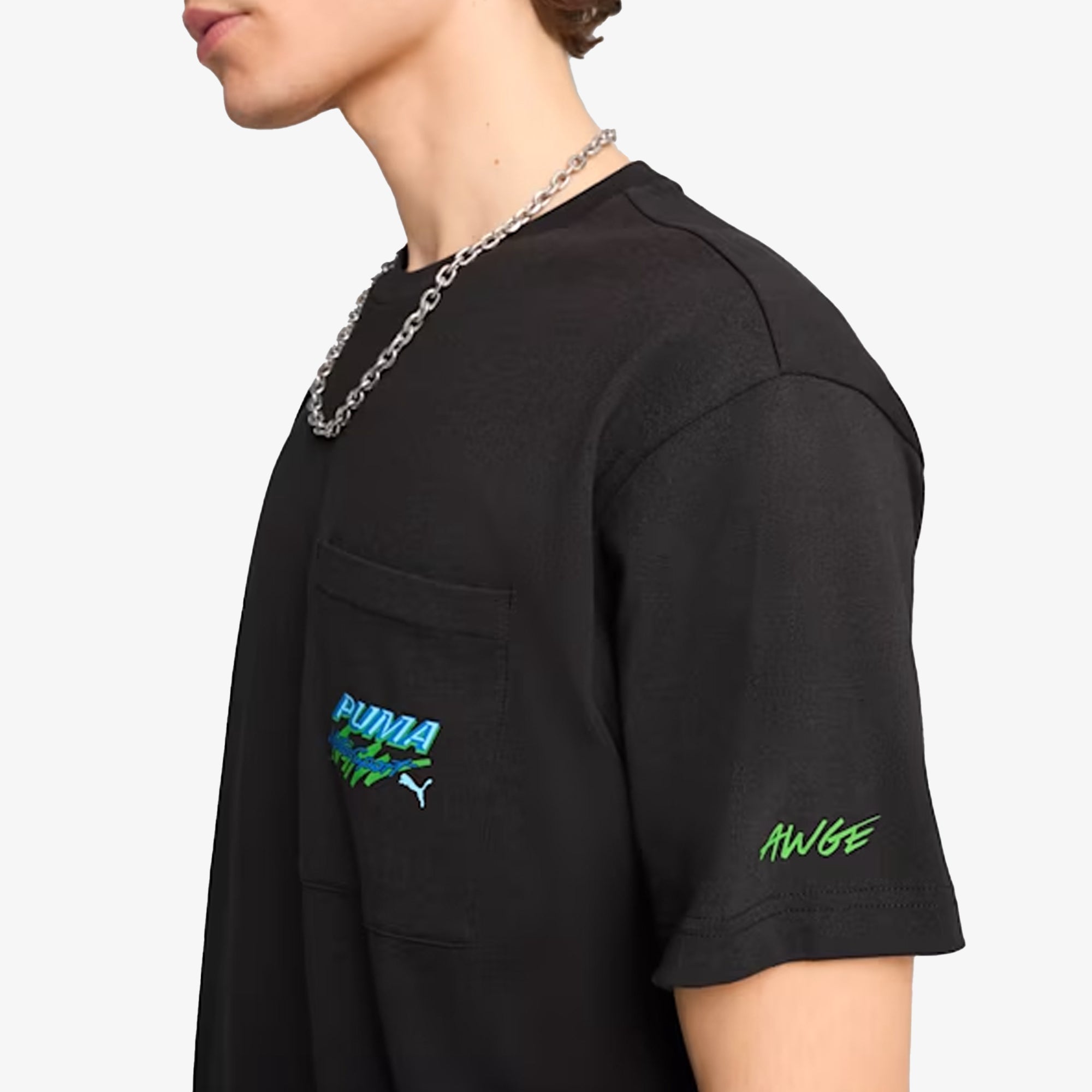 Puma |x A$ap Rocky Pocket Tee { Puma Black - view 5