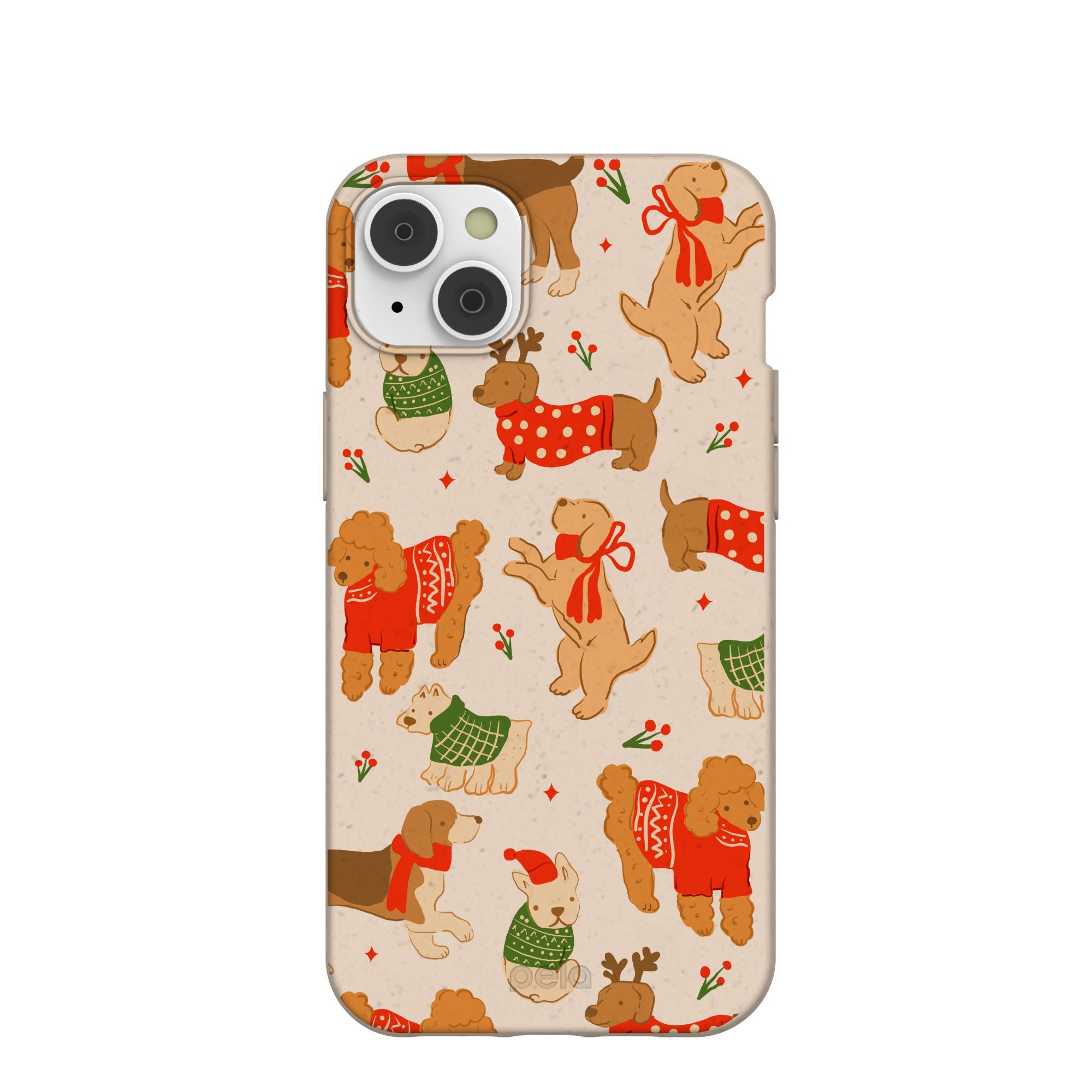 Pela Case Seashell Jolly Doggos iPhone 14 Plus Case