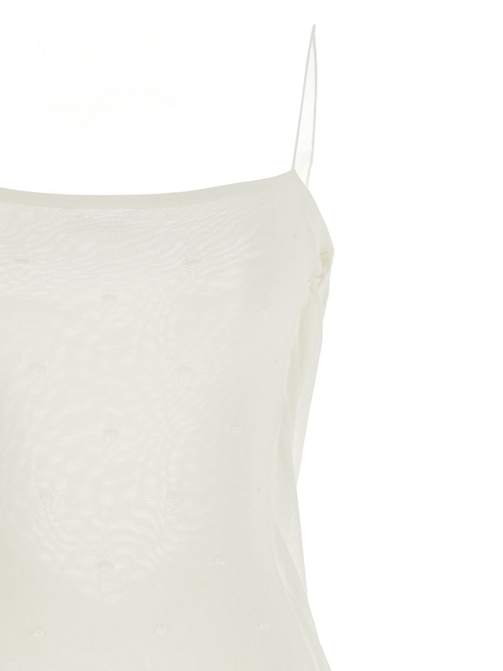 Jacquemus La Robe Maille Plumetis Dress – 100% viscose - view 3