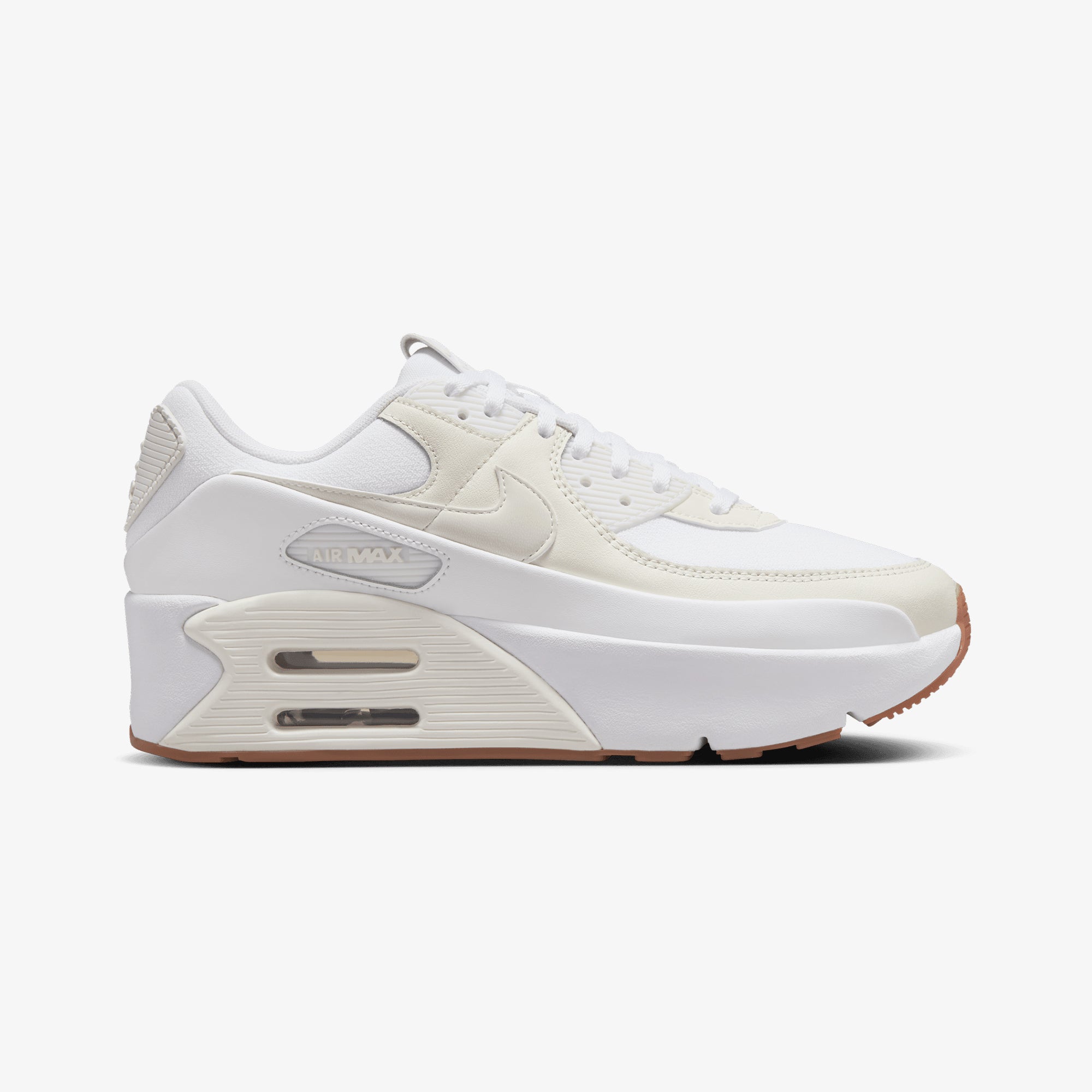 Nike | AIR MAX 90 LV8 { WHITE/SAIL-SOFT PEARL-PLATINUM TINT