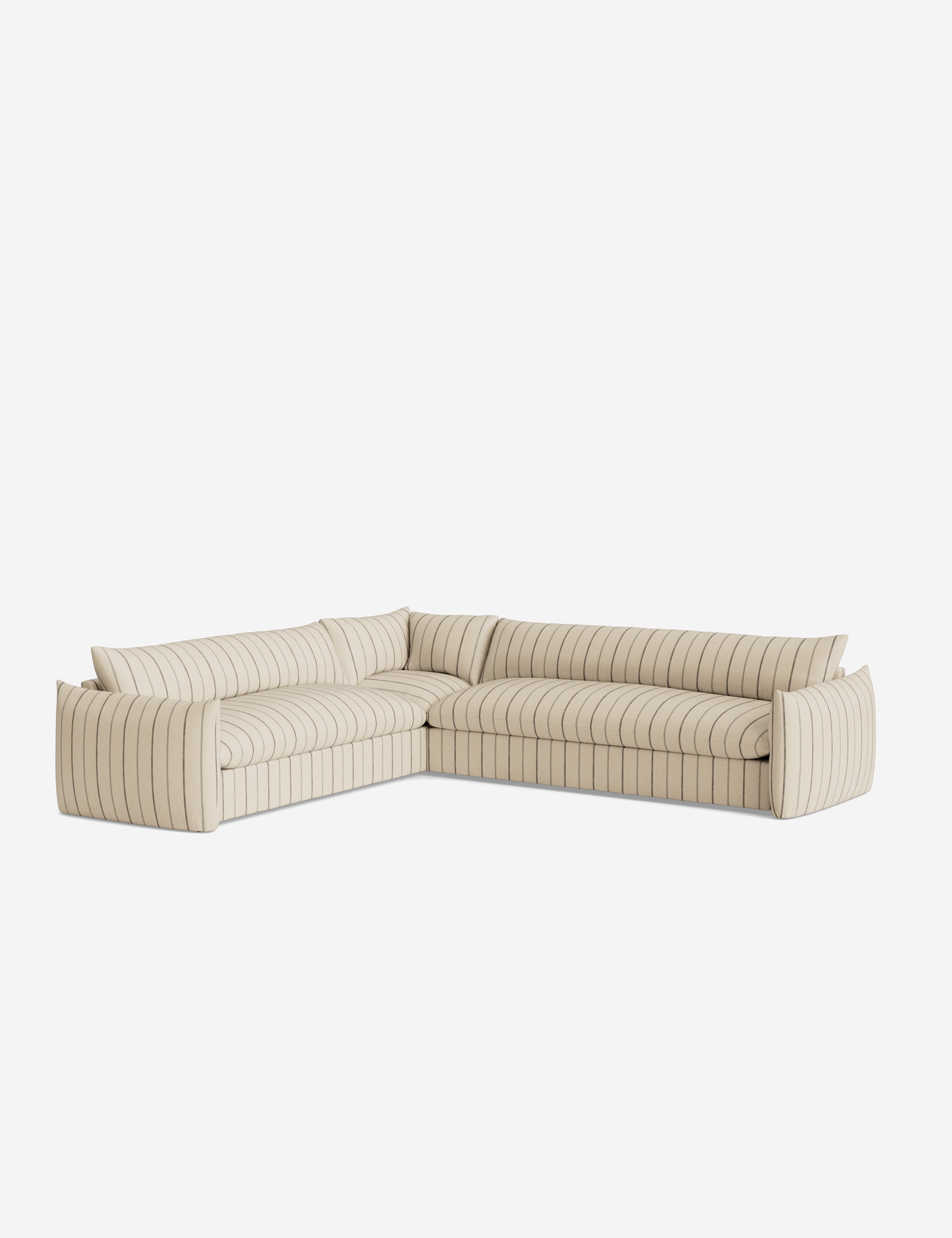 Lulu and Georgia Banks Corner Sectional Sofa - view 127