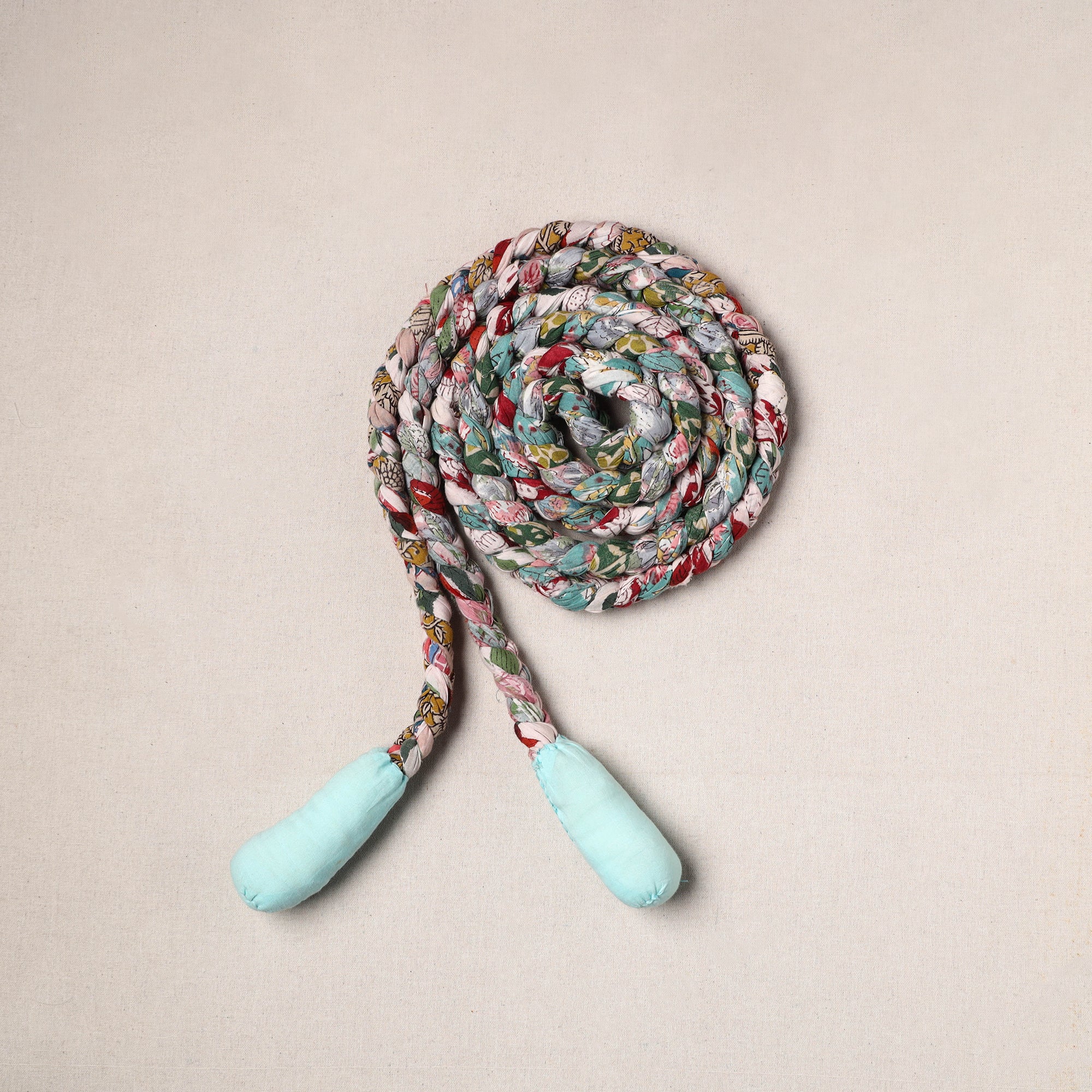NOORI BAZAR Handmade Upcycled Fabric Skipping Rope 44