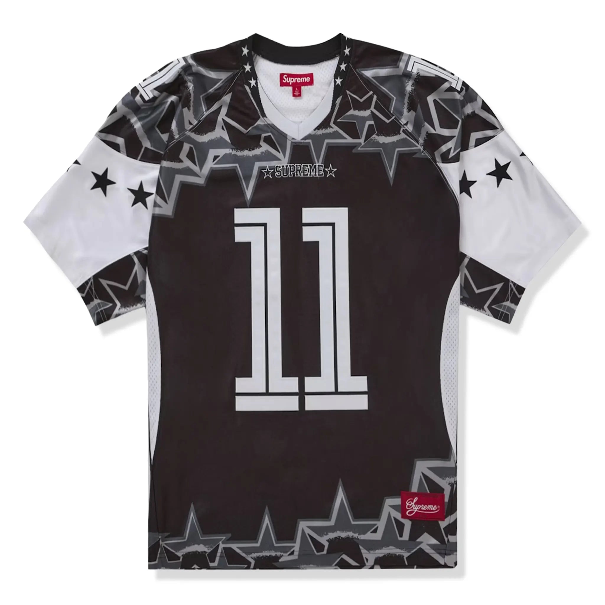 Supreme Stars Football Jersey Black