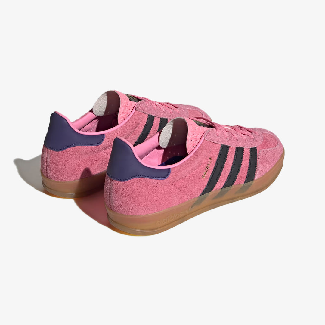 Adidas Originals | GAZELLE INDOOR { PINK/CORE BLACK/PURPLE - view 2