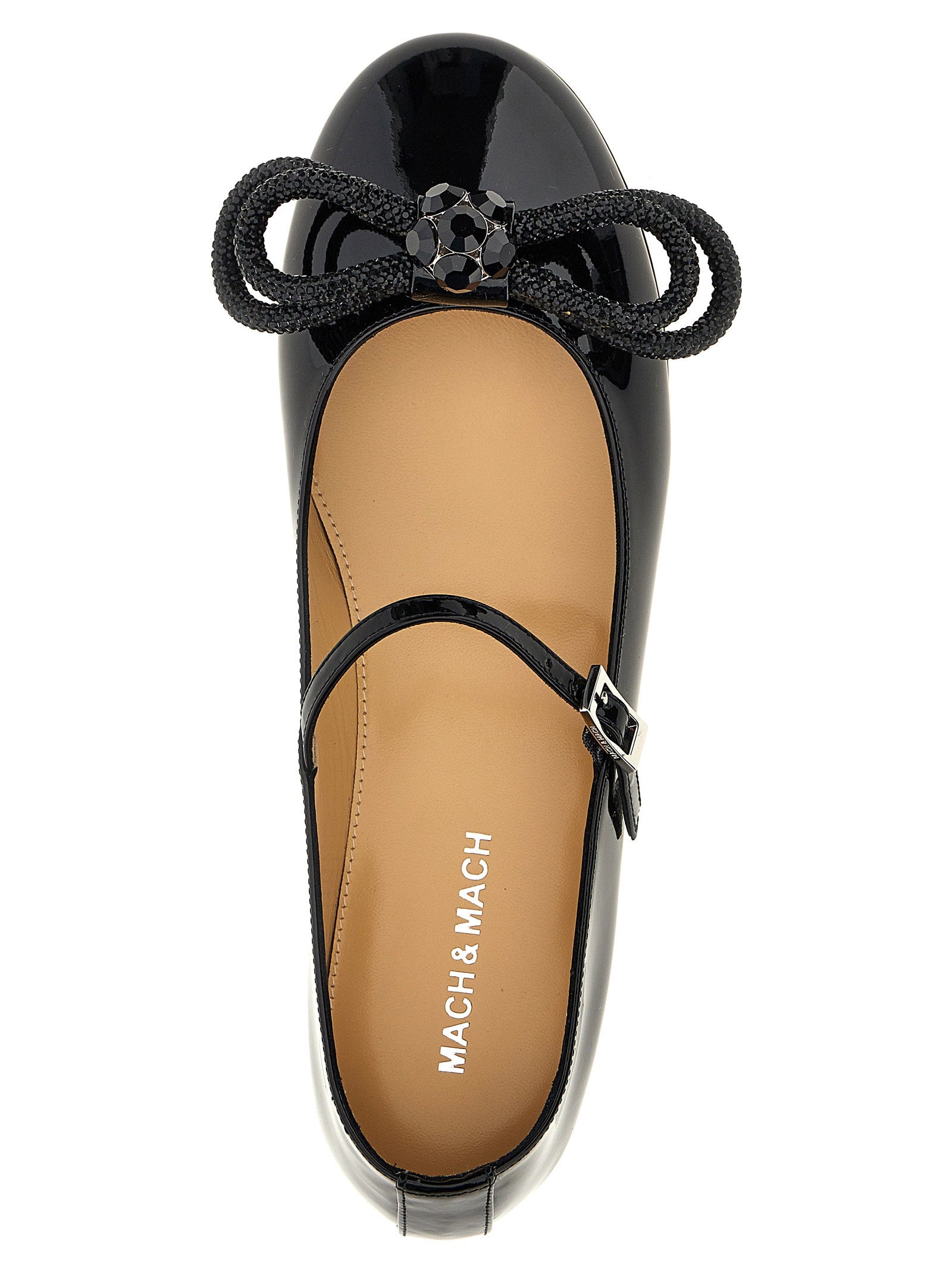Mach & Mach Double Bow Ballet Flats - view 4