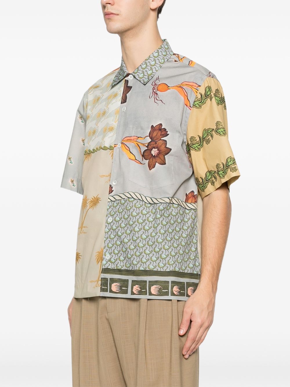 Paul Smith Printed cotton shirt – 100% COTTON - view 5