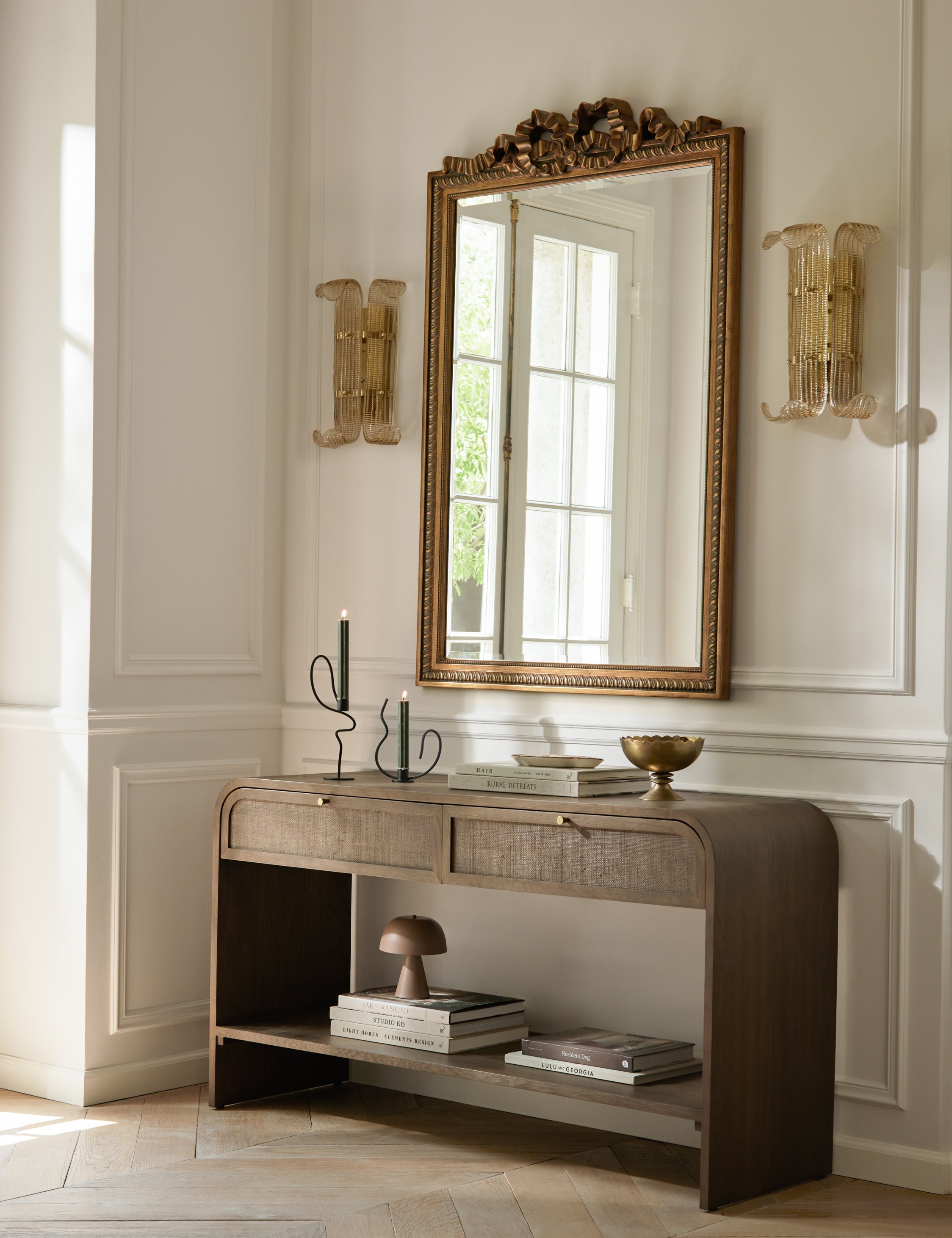Lulu and Georgia Gatz Sconce – Aged Brass - view 2