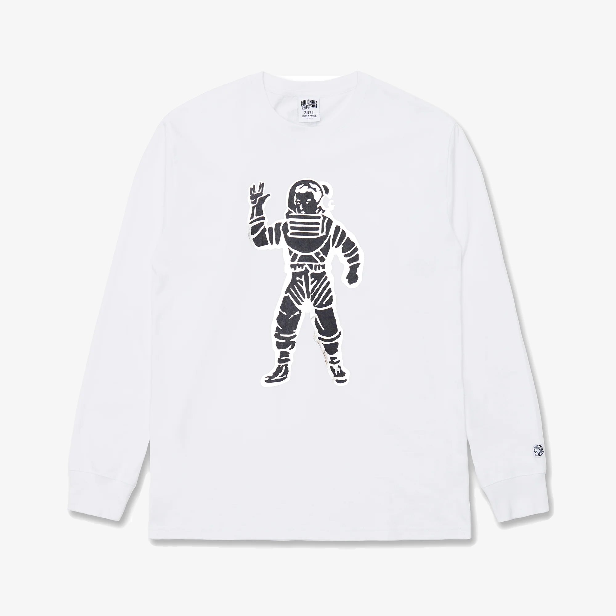 Billionaire Boys Club | STANDING ASTRO L/S TEE { WHITE - view 2