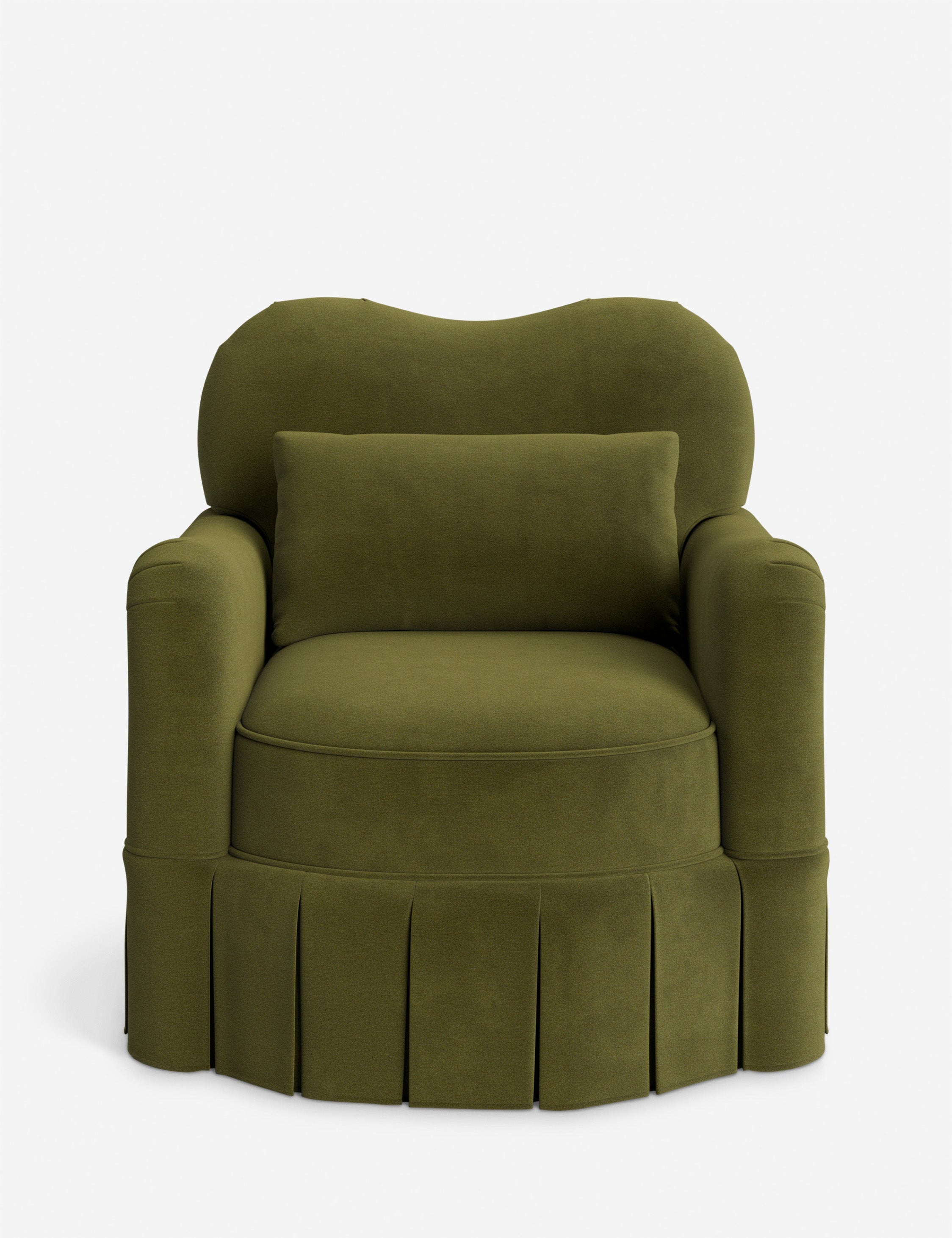 Lulu and Georgia Middleton Skirted Accent Chair by Ginny Macdonald - view 171