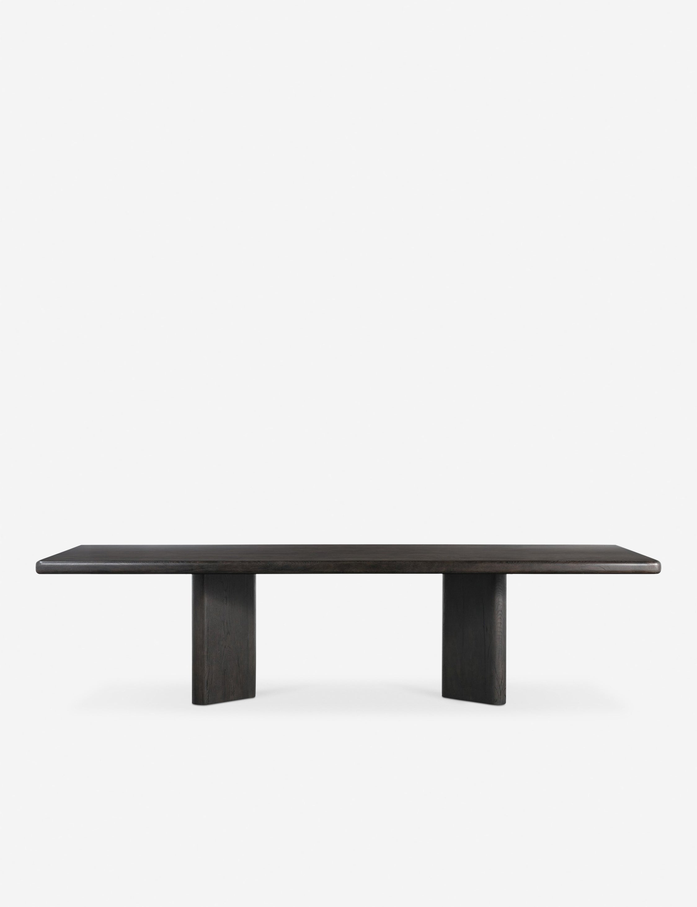 Lulu and Georgia Elsen Dining Table – Dark Brown Oak - view 4