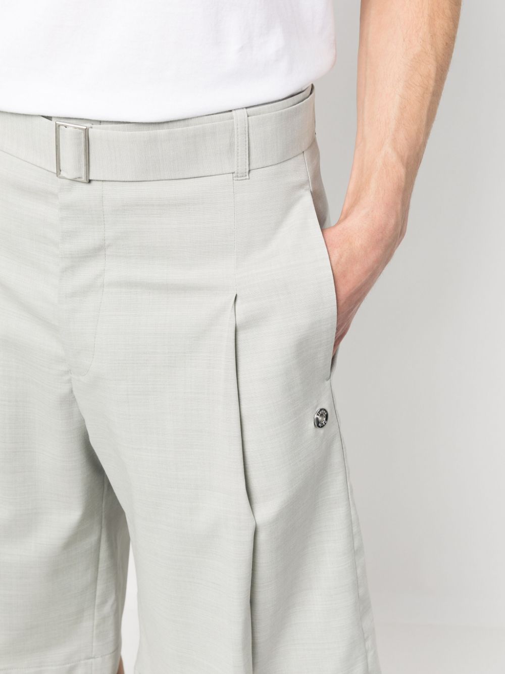 Études Ãtudes Wool blend shorts - view 2