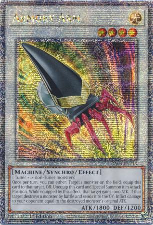 Yu-Gi-Oh! Armory Arm - RA03-EN213 - Quarter Century Secret Rare - 1st Edition
