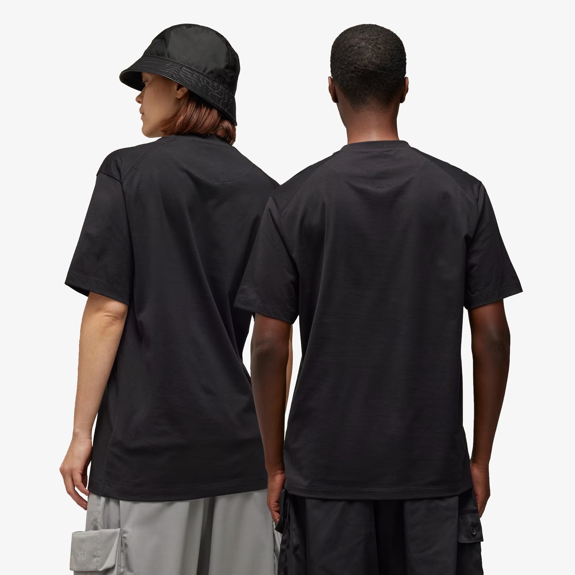 Y-3 | Graphic Short Sleeve Tee { Black - view 2