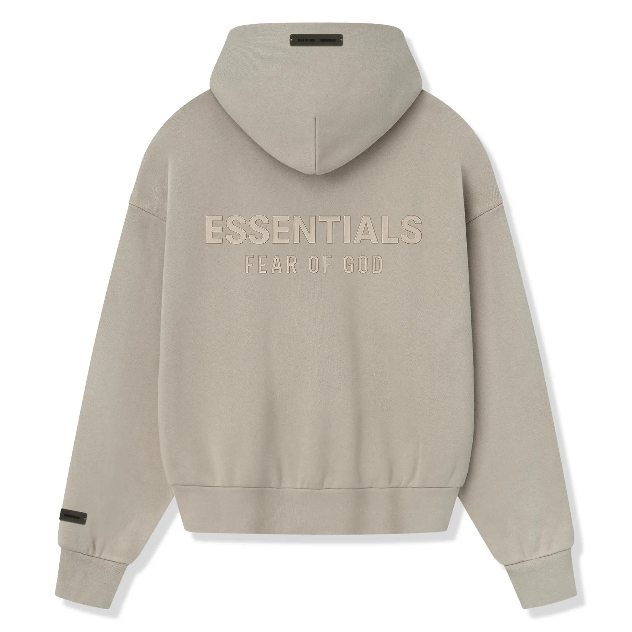 Fear Of God Essentials Classic Fleece Timber Zip-Up Hoodie (SS25) - view 2