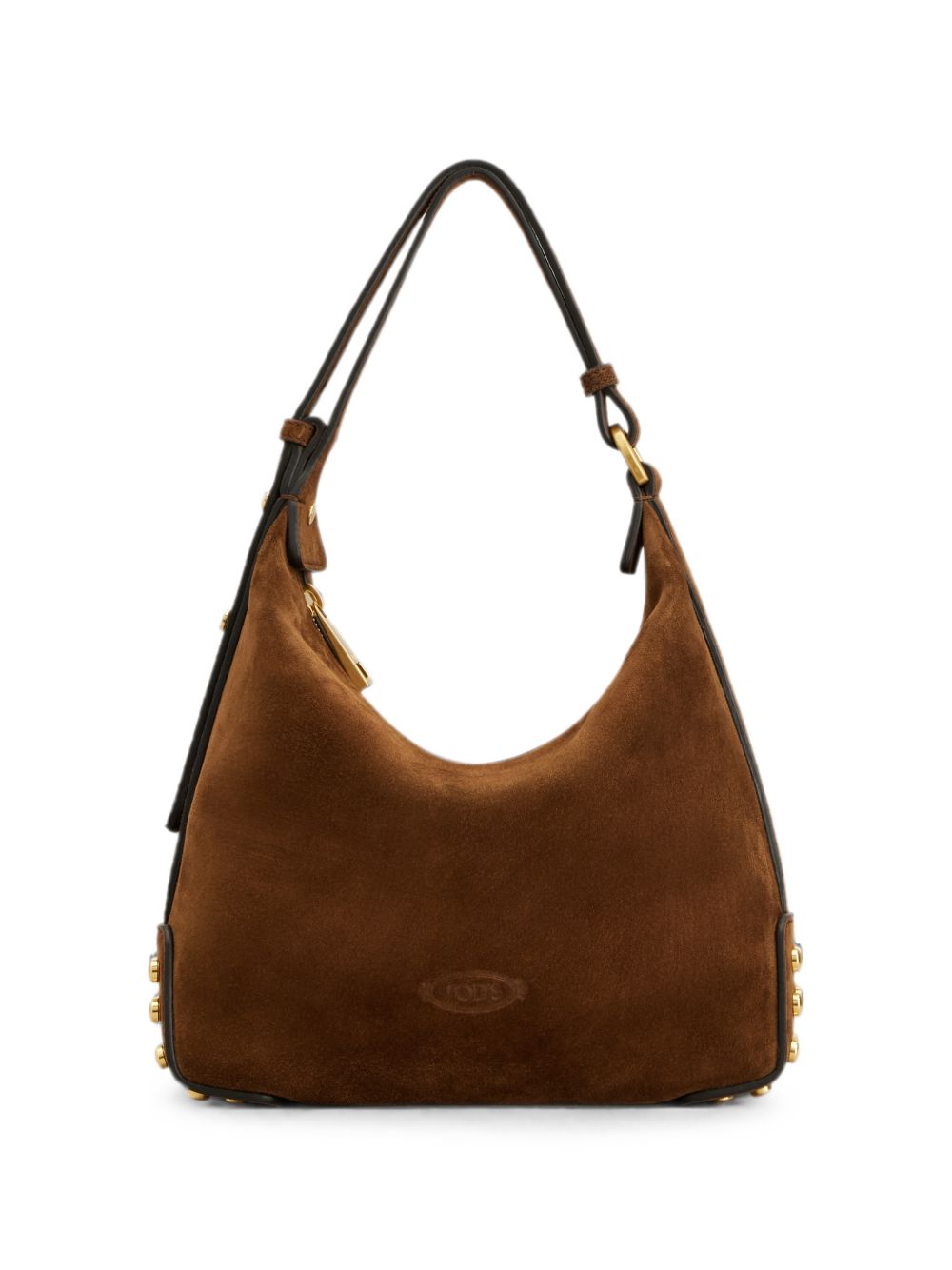 Tod's Gommino Leather Shoulder Bag – Outer: Calf Suede 100%