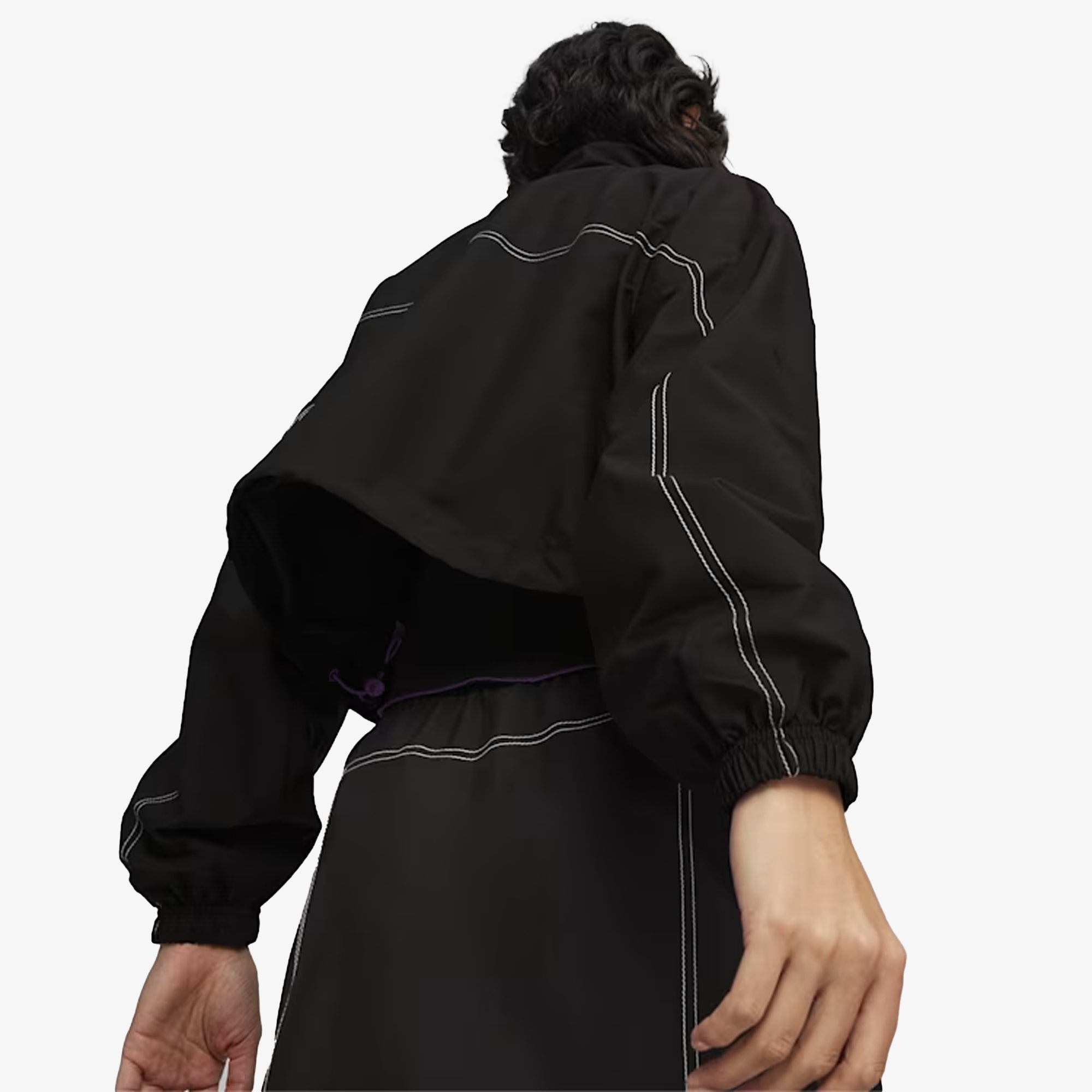 Puma | X-GIRL JACKET { BLACK - view 2