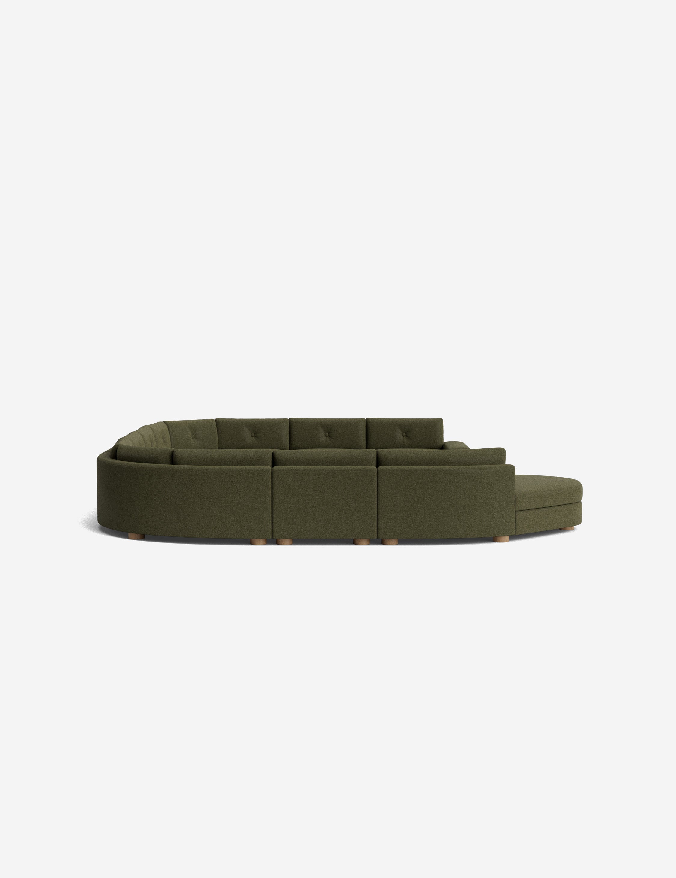 Lulu and Georgia Hill Modular U-Shaped Sectional Sofa - view 50