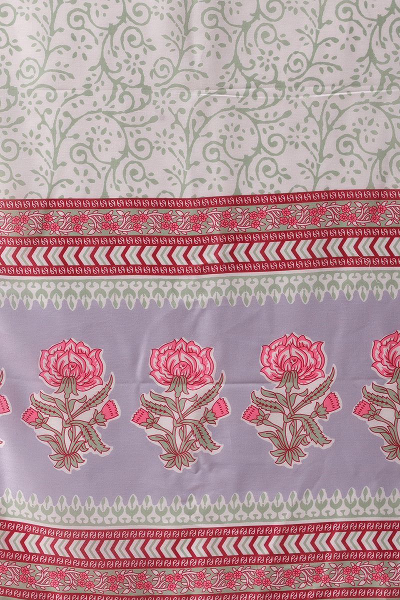 Ahika Grey Polyester Ethnic Motifs Straight Suit Set PKSKD1020 - view 7