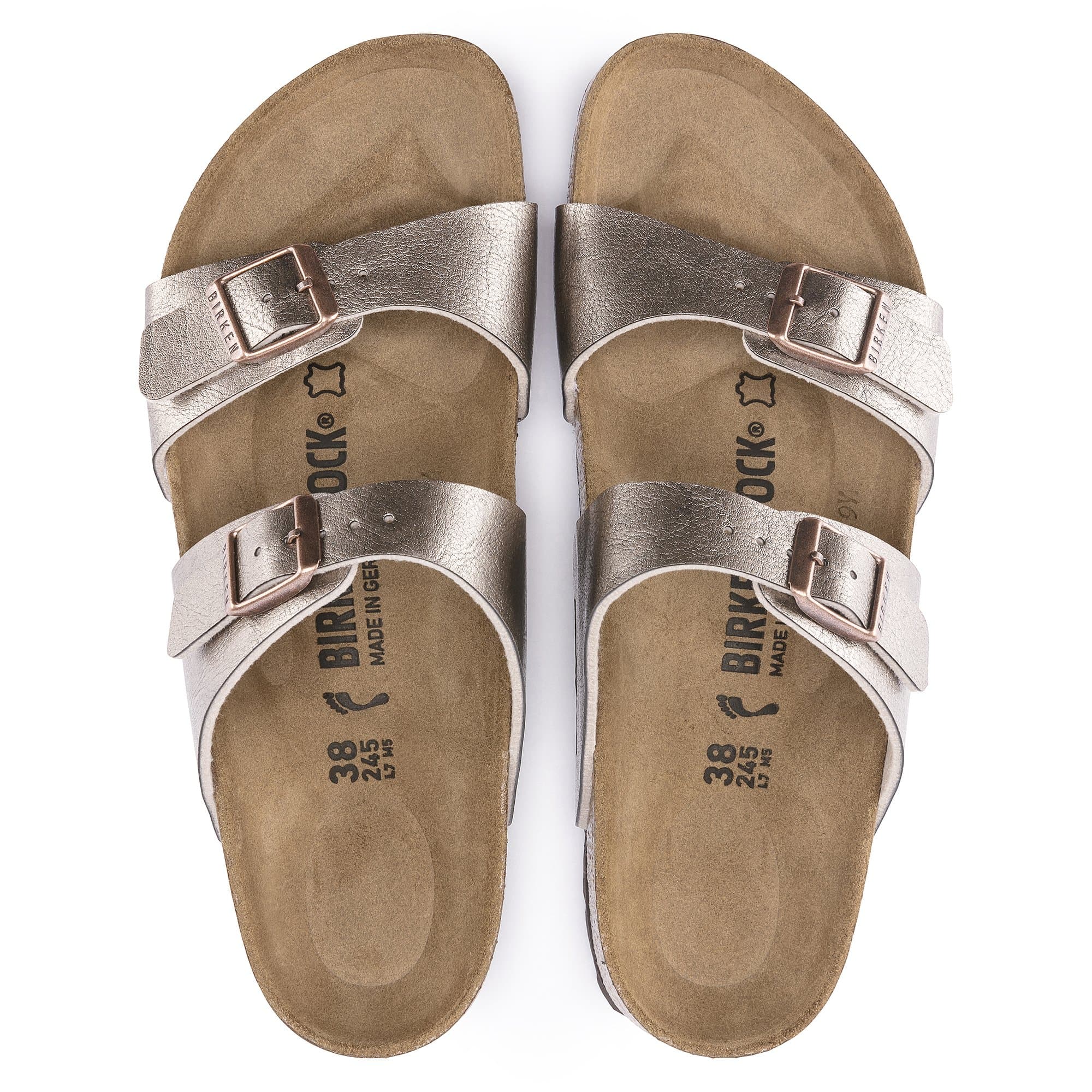 Birkenstock Sydney Birko-Flor – Brown Brown/Graceful Taupe - view 2